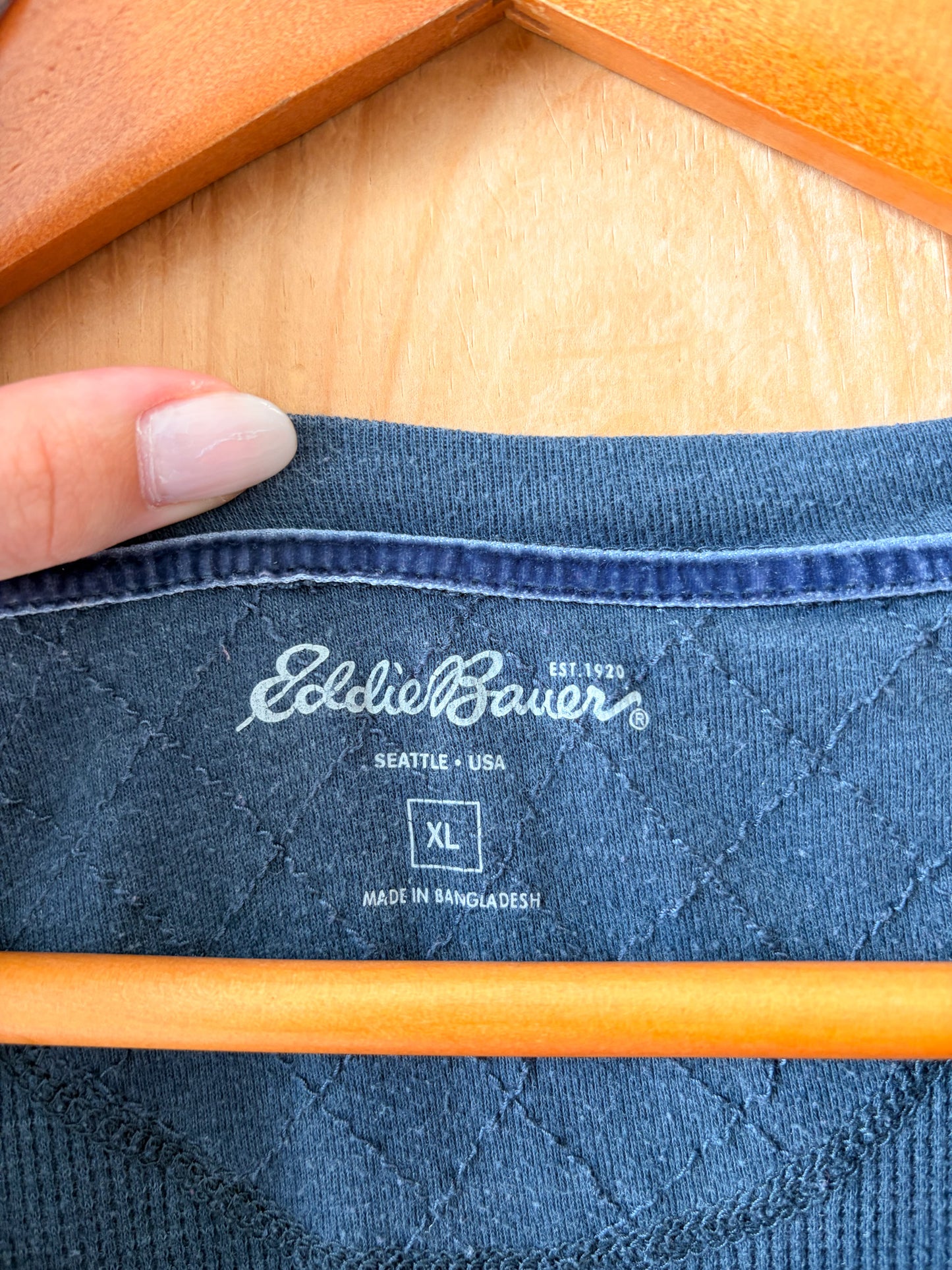 Eddie Bauer Thermal Henley Top : XL