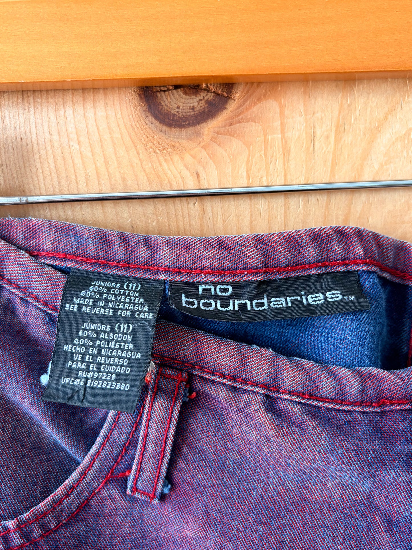 Metallic Purple Jeans : Juniors 11