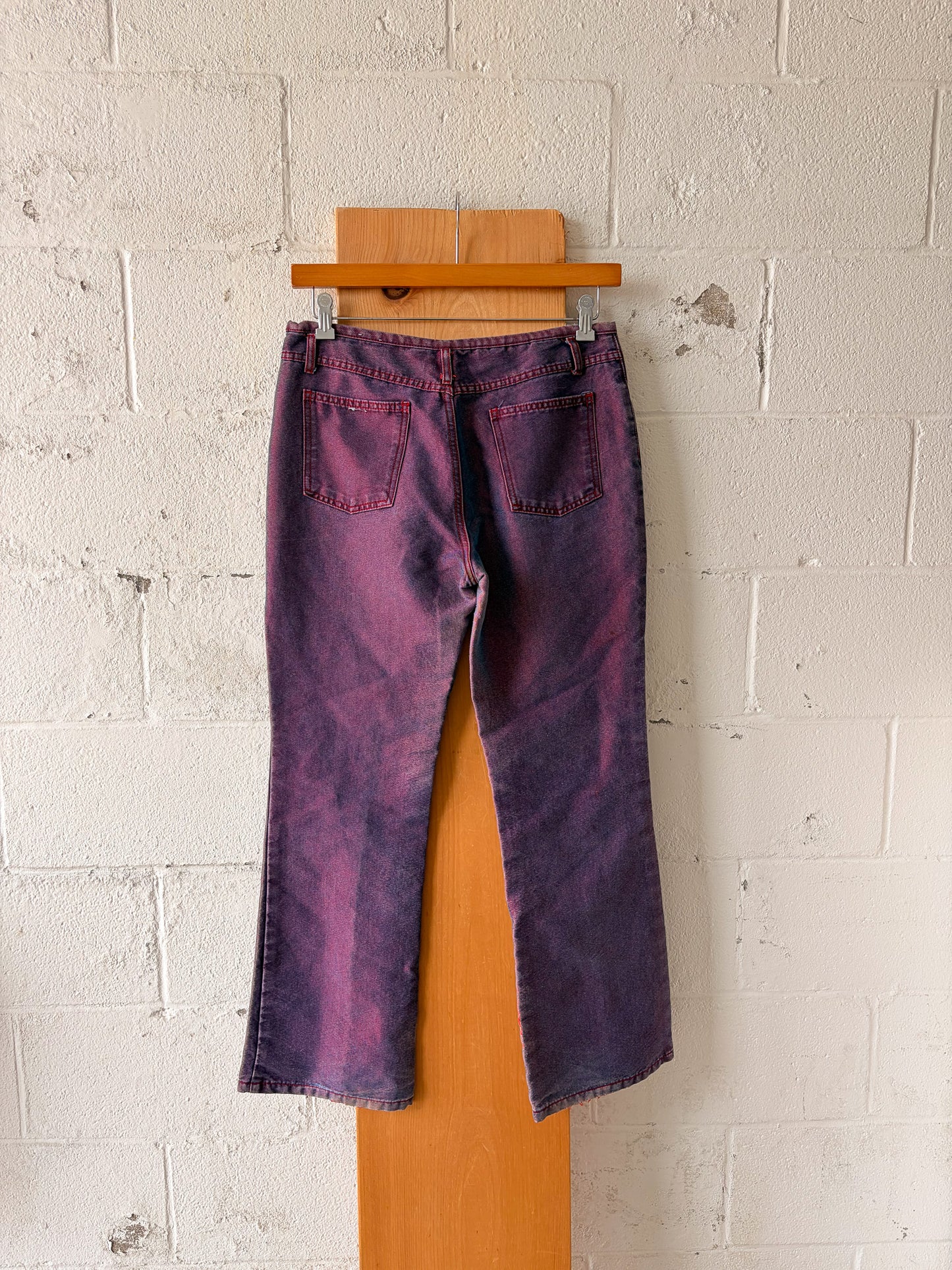 Metallic Purple Jeans : Juniors 11