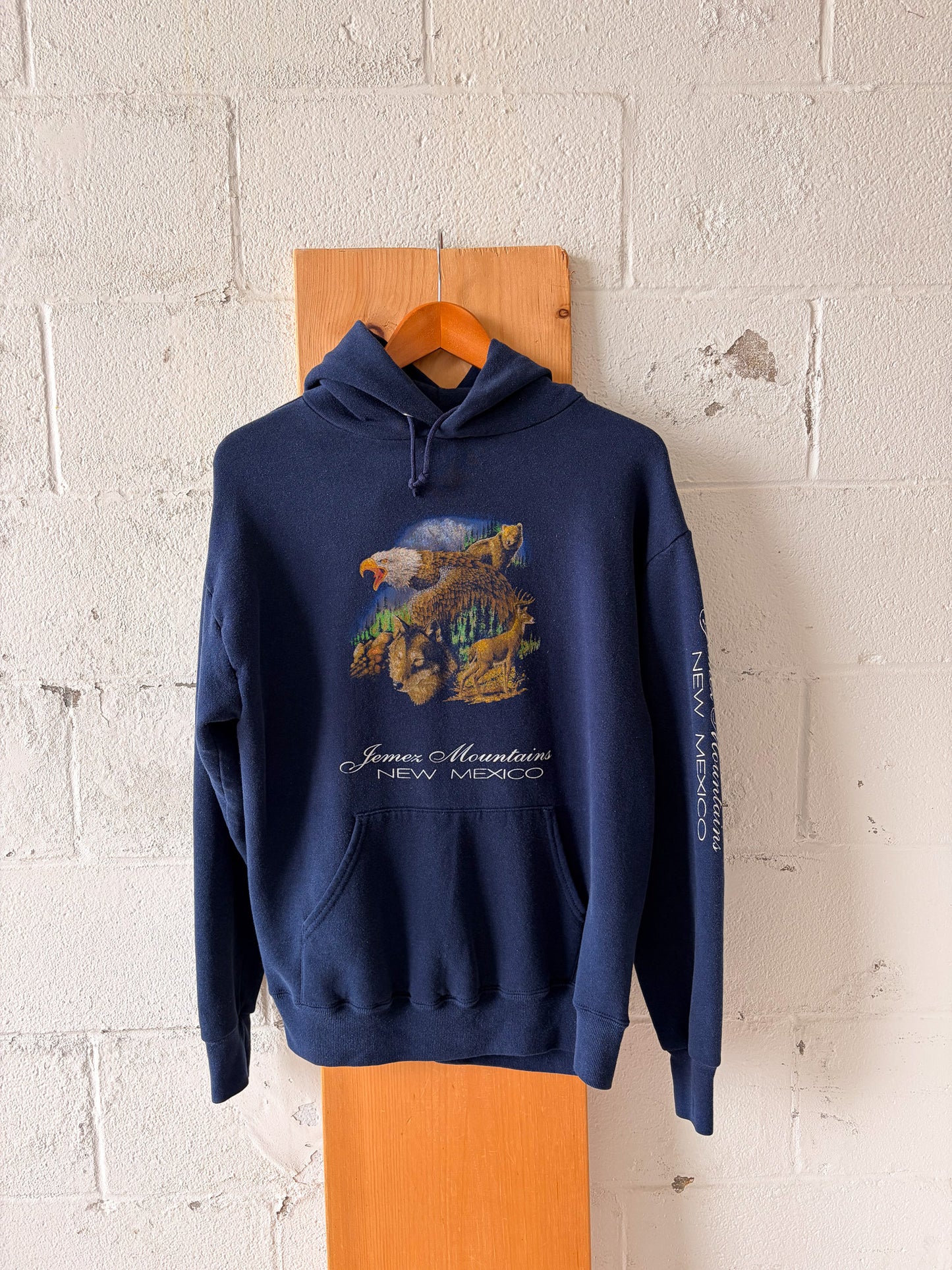 Navy New Mexico Hoodie : M