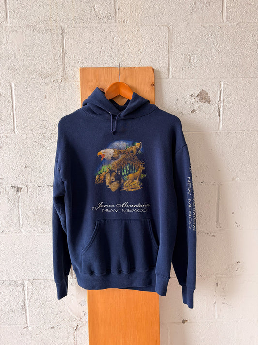 Navy New Mexico Hoodie : M