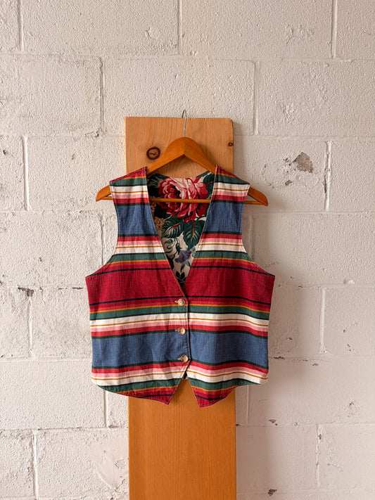 Colorful Striped Vest : M/L