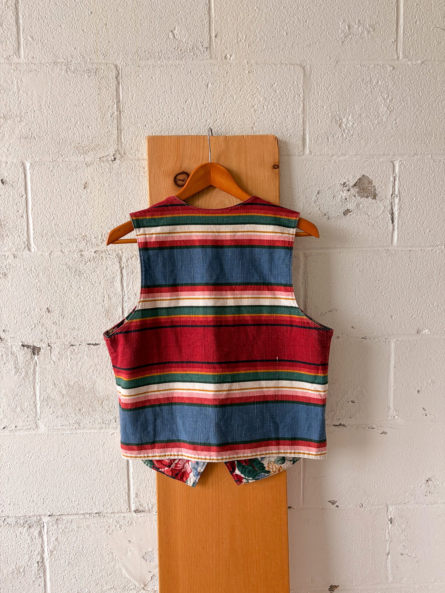 Colorful Striped Vest : M/L
