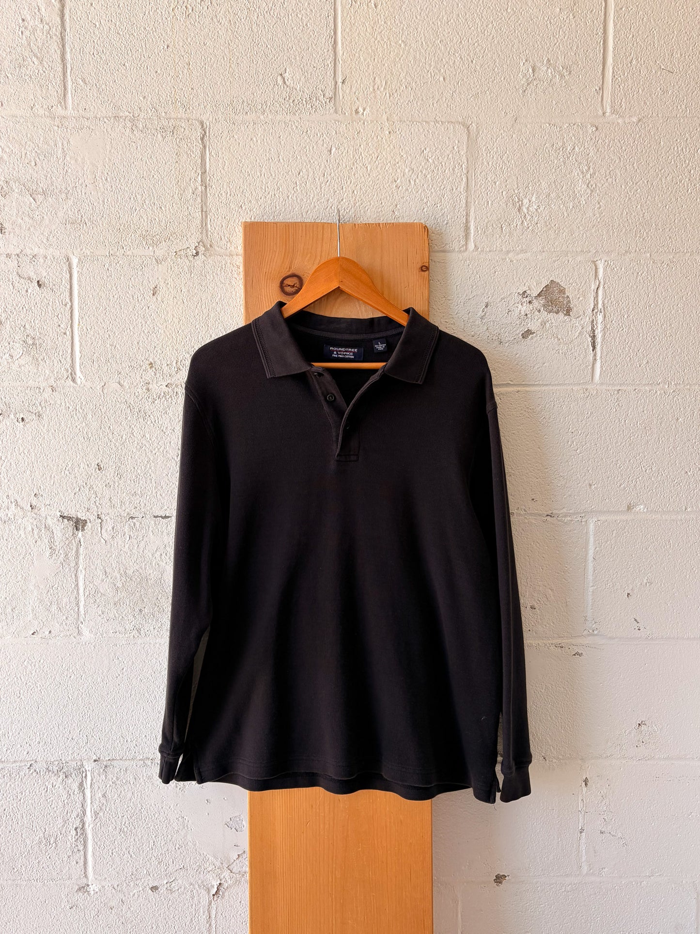 Classic Black Long Sleeve : L
