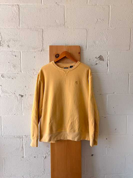 Izod Yellow Crewneck : XXL