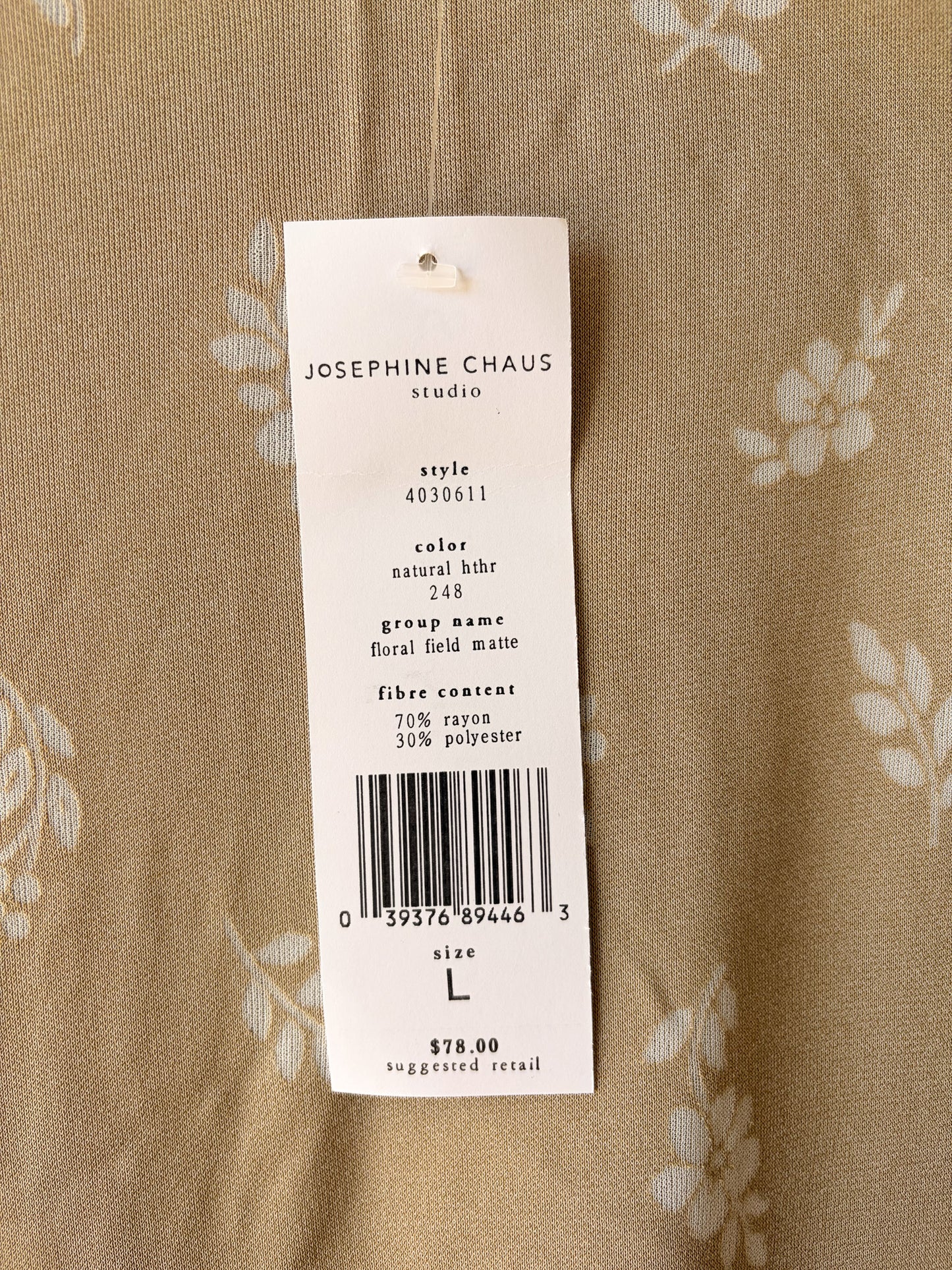 Deadstock Floral Beige Set : L/XL