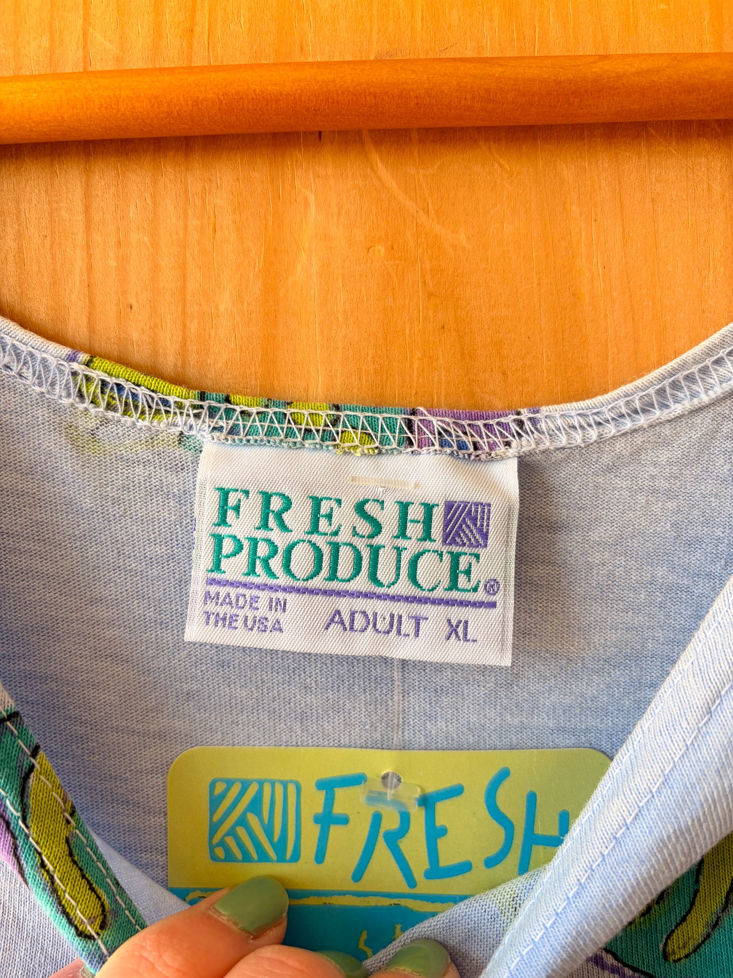 Deadstock Fresh Produce Fish Dress : XL