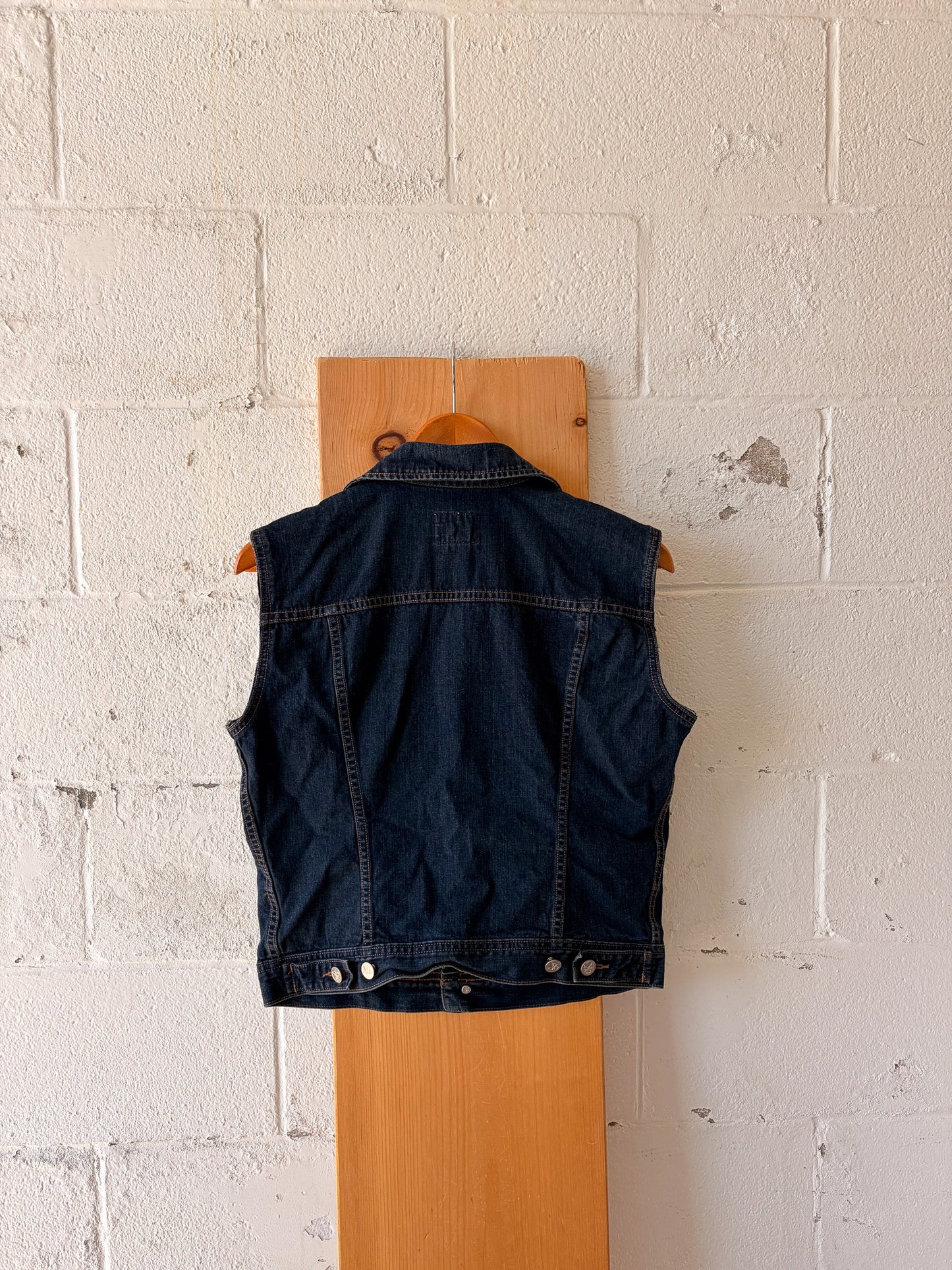 Dark Wash Calvin Klein Denim Vest : S