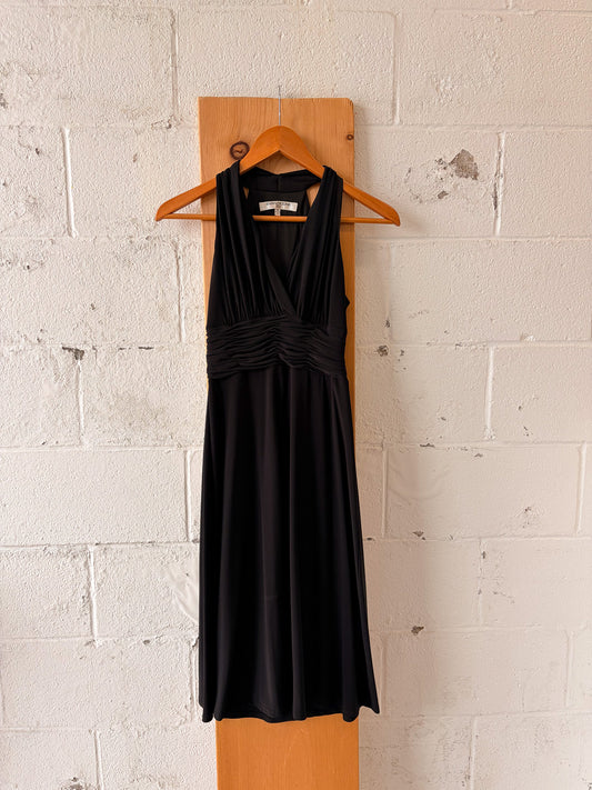 Black Halter Dress : 2P