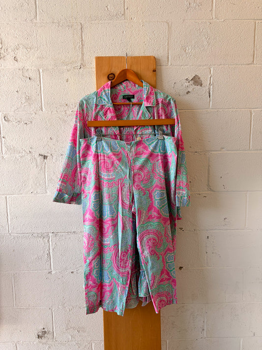 Paisley Ralph Lauren Three Piece Set : XL