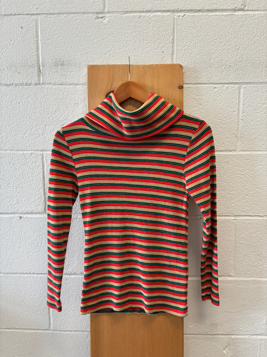 Striped Turtleneck : S