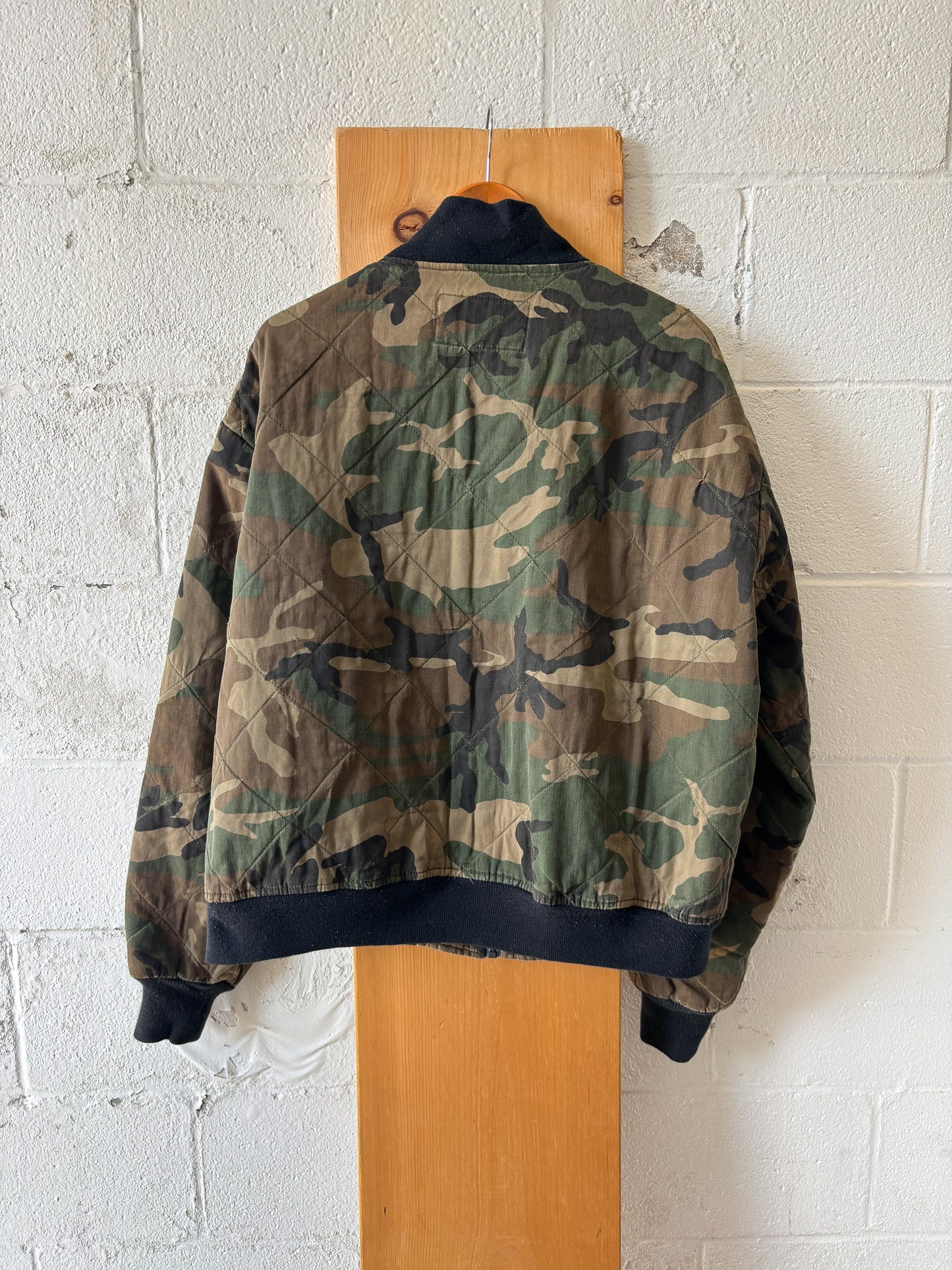 Camo Bomber Jacket : XXL