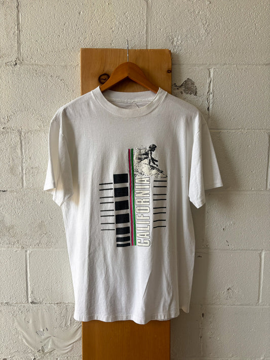 Vtg California Surf Tee : L
