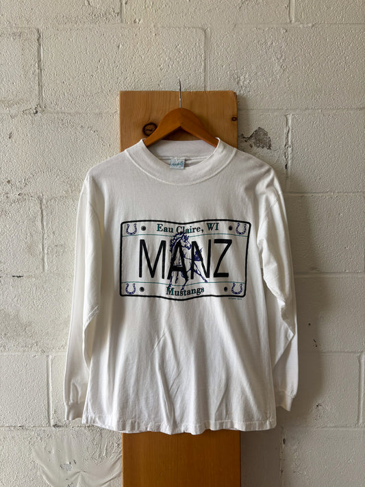 Mustangs Mock Neck Long Sleeve : L