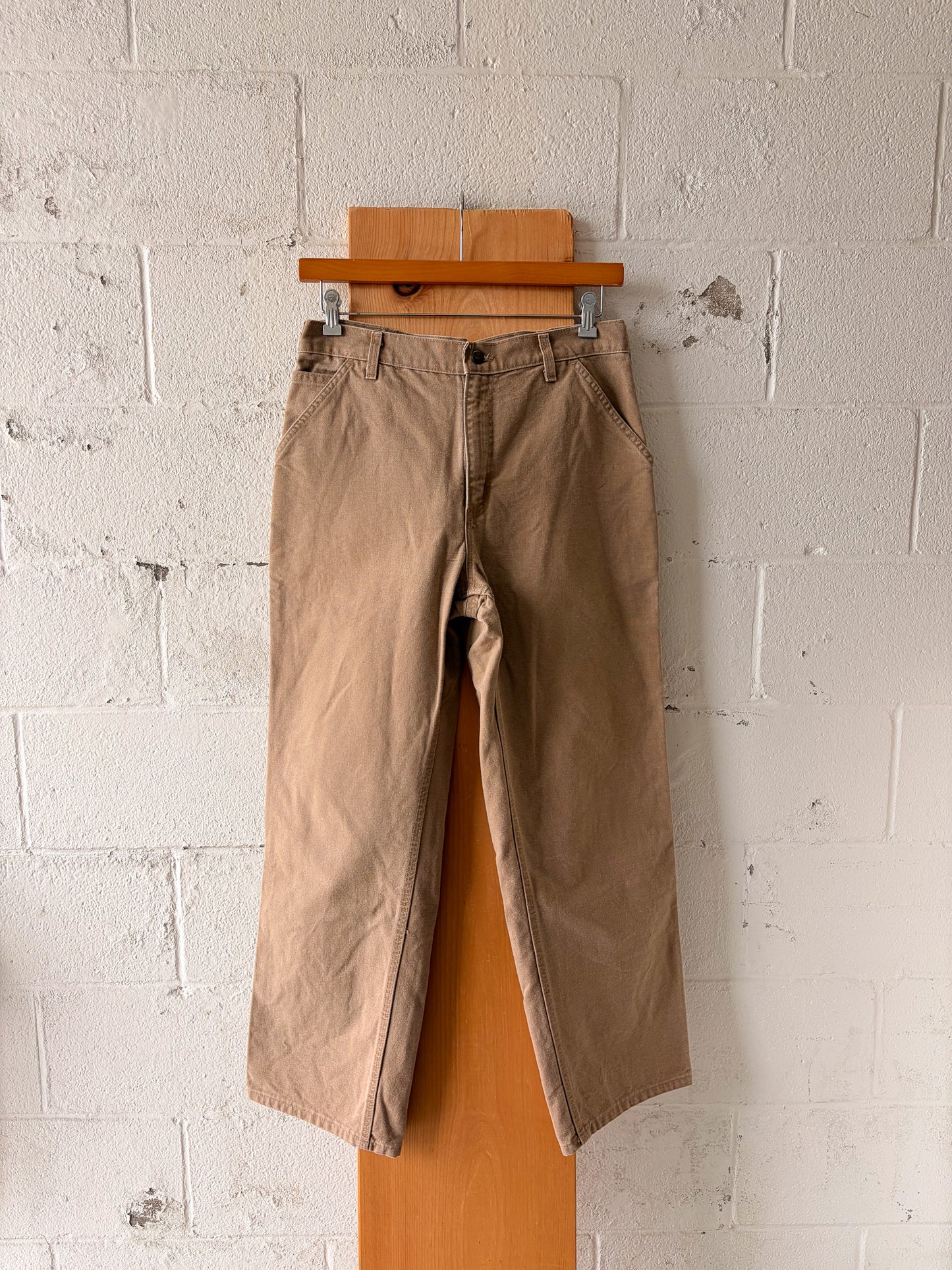 Khaki Carhartt Work Pants : 36"W