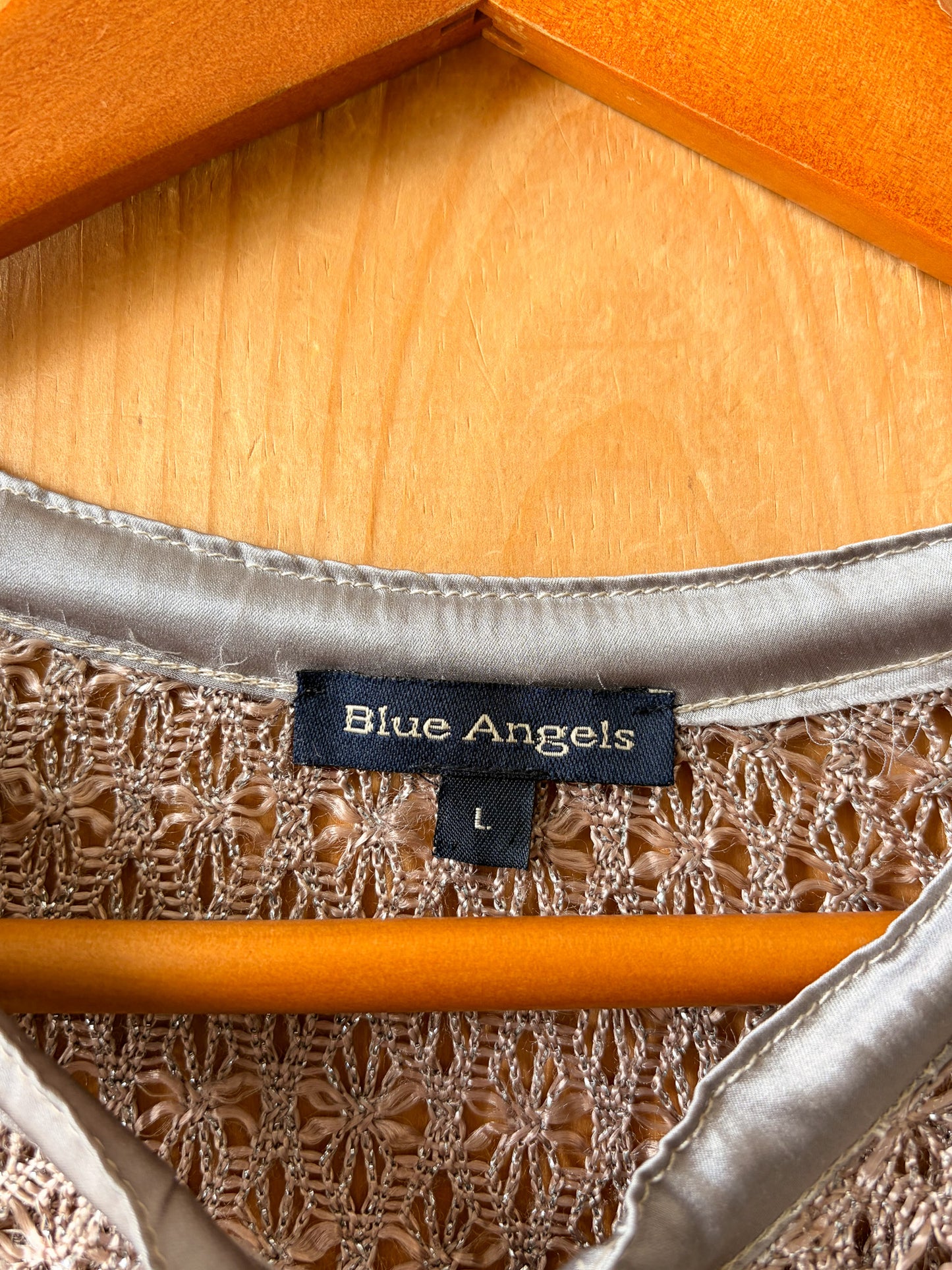 Blue Angels Metallic Cardigan : L