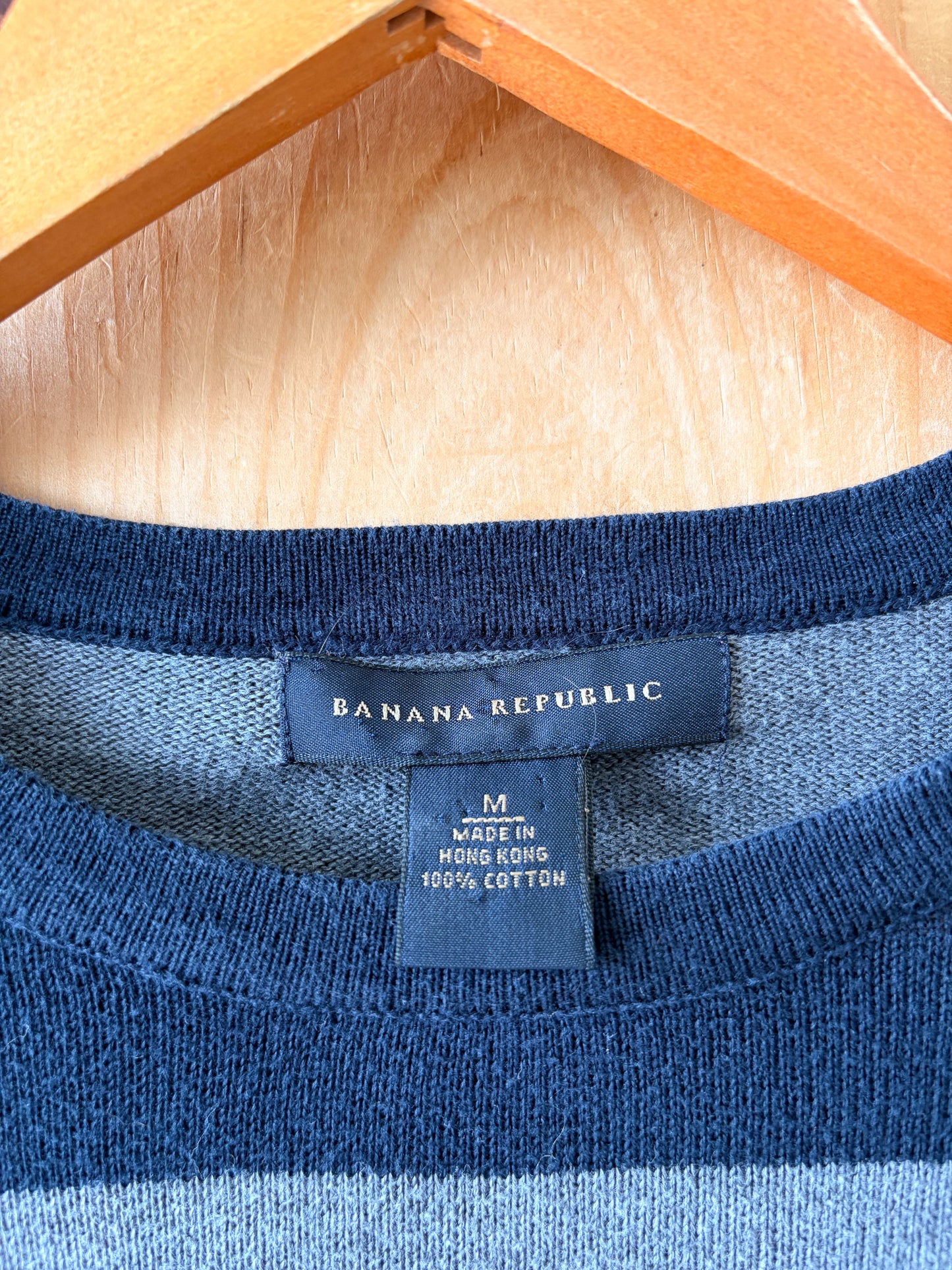 Striped Banana Republic Long Sleeve : M