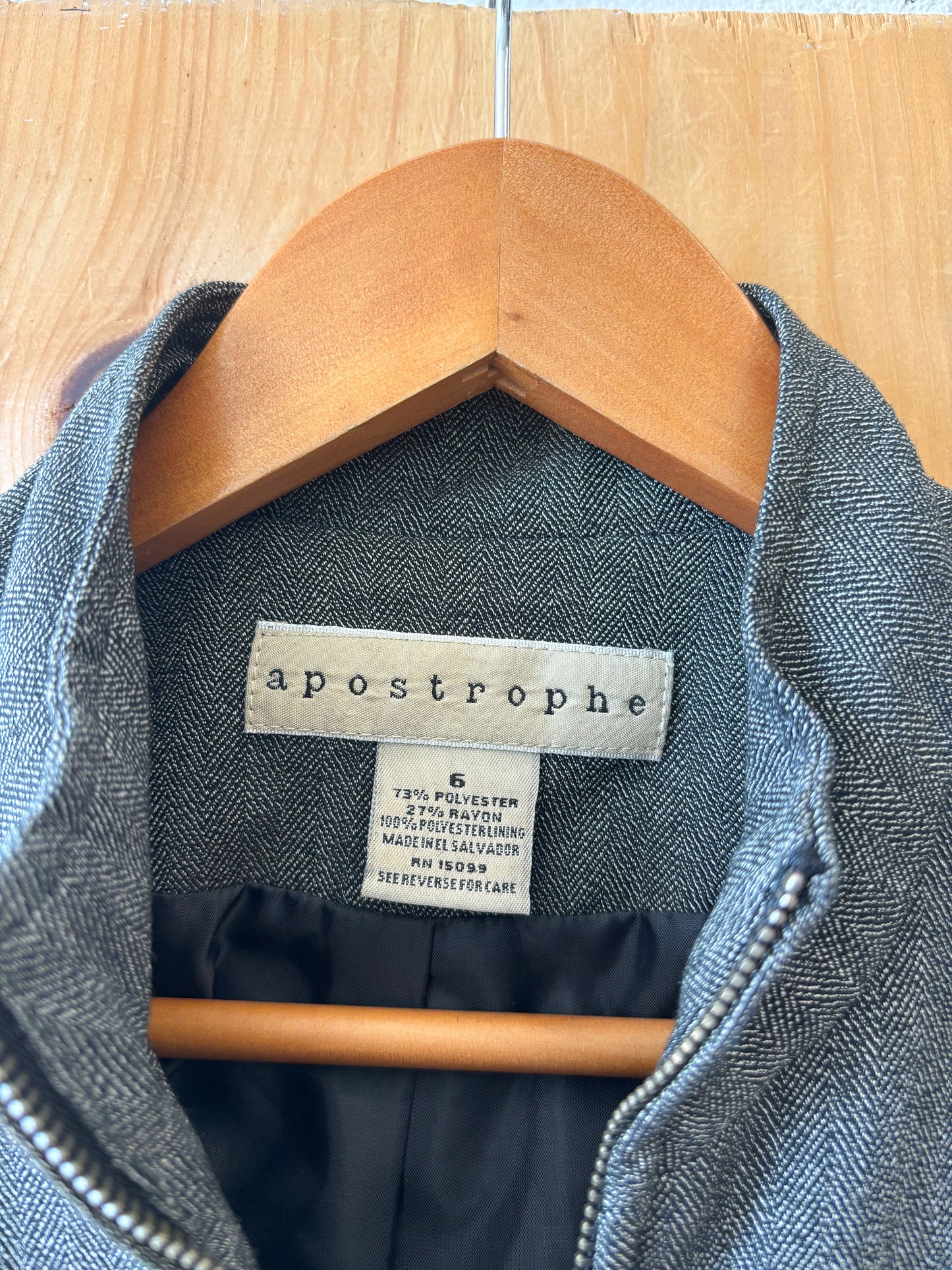 Vtg Gray Suit Set : 6