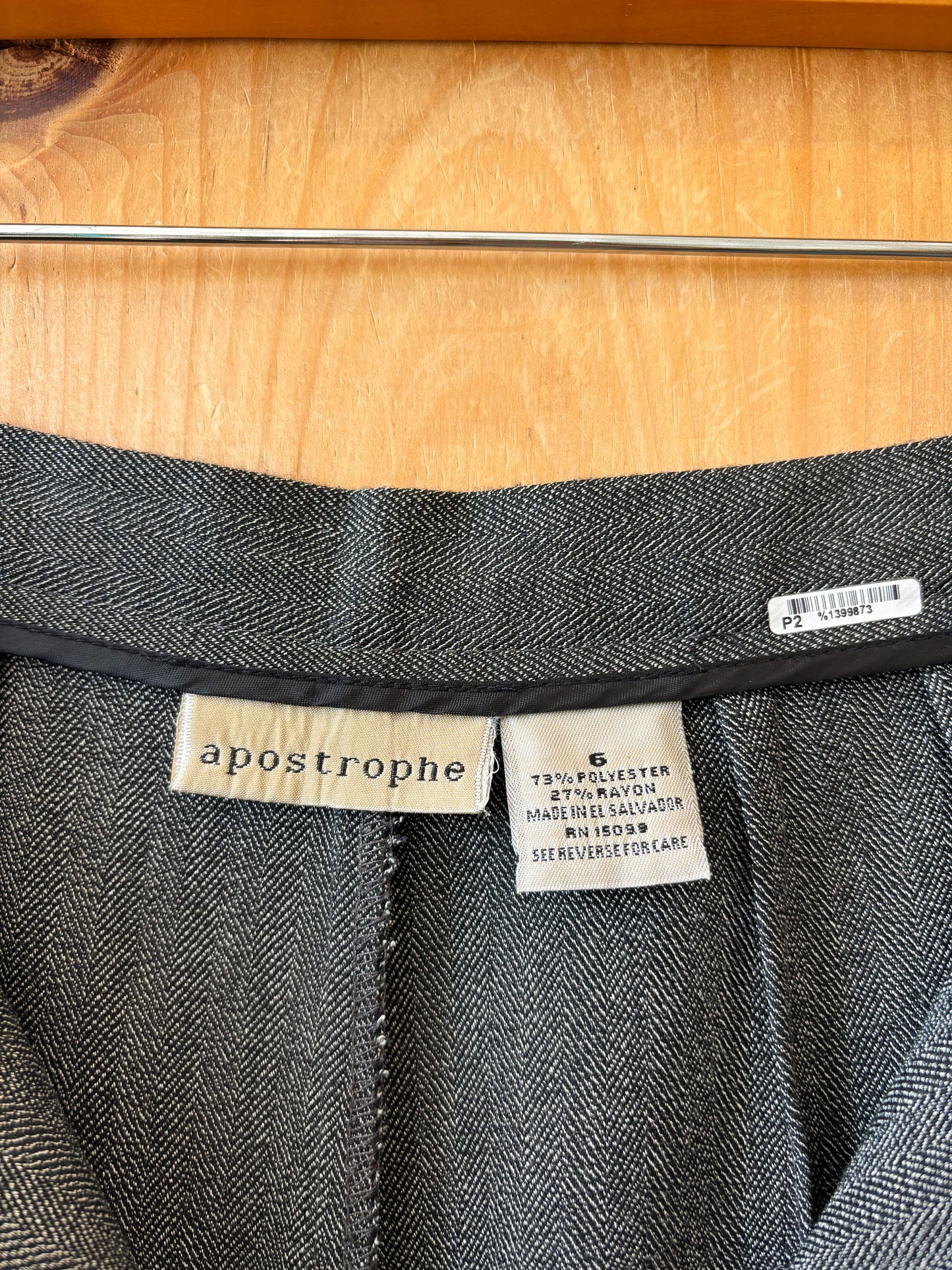 Vtg Gray Suit Set : 6