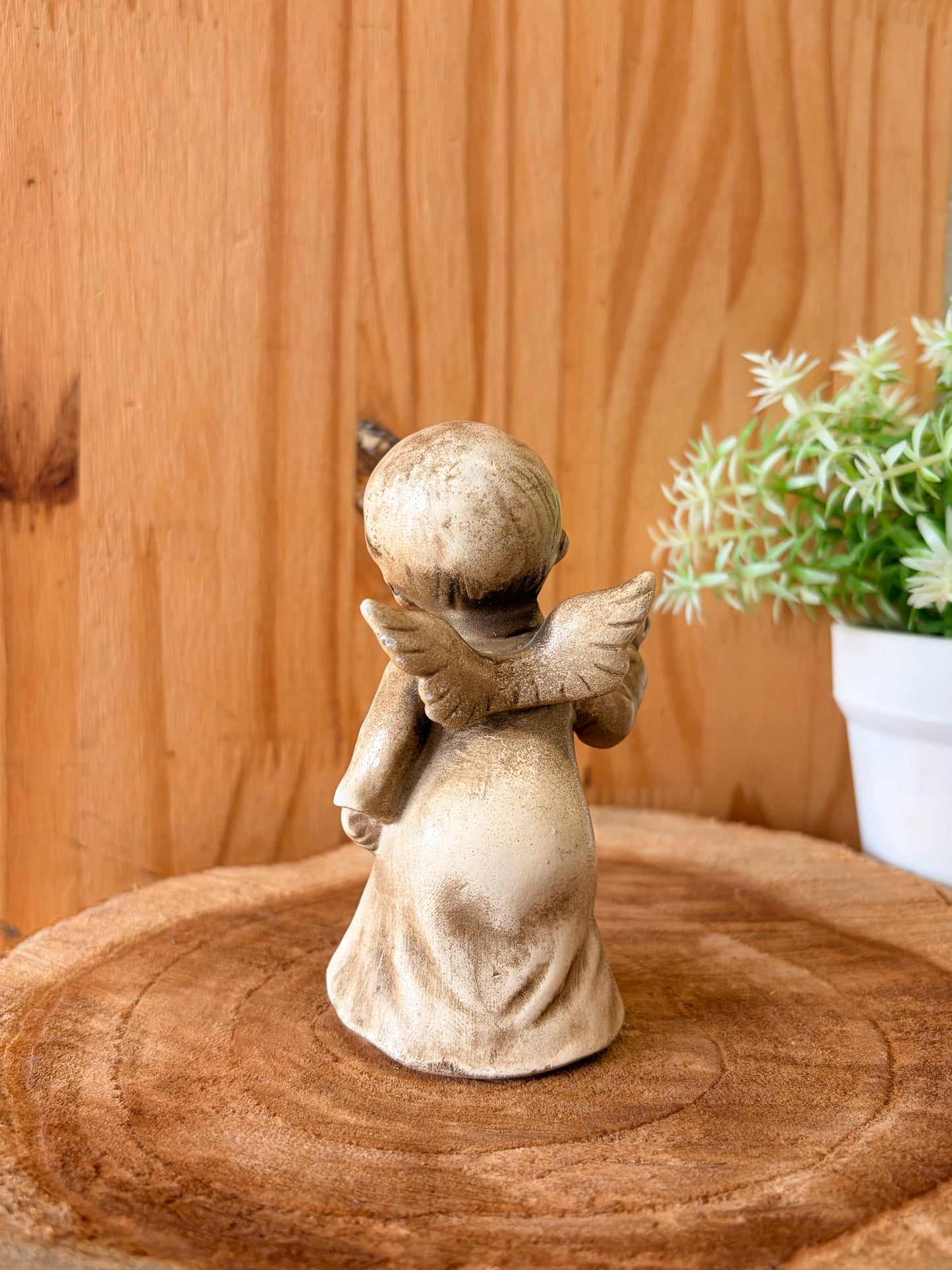 Vtg Angel Figurine