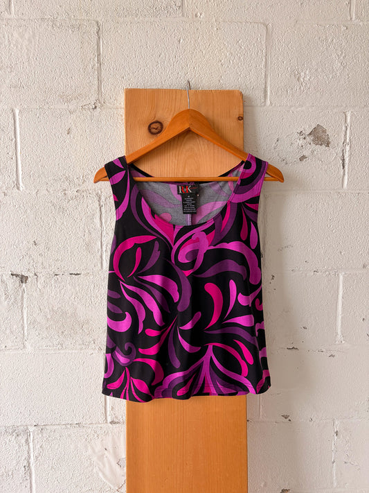 Purple Swirl Tank : M