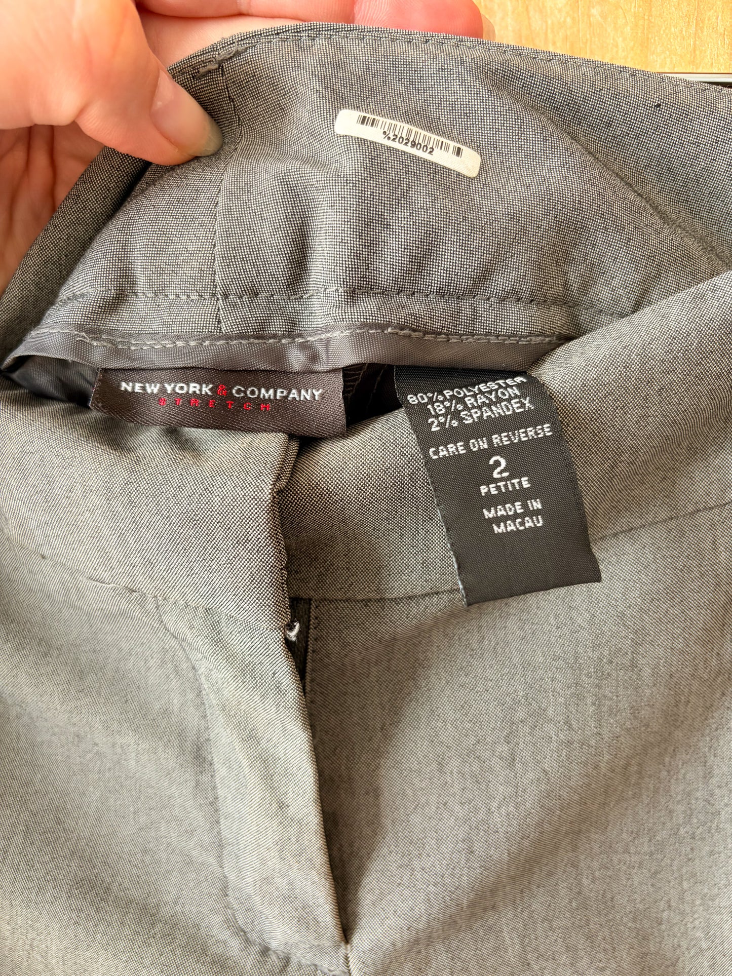 Gray Trousers : 2 Petite
