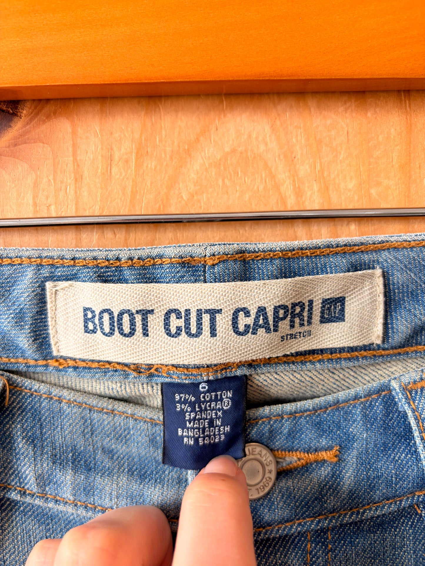 '02 Gap Denim Capris : 6
