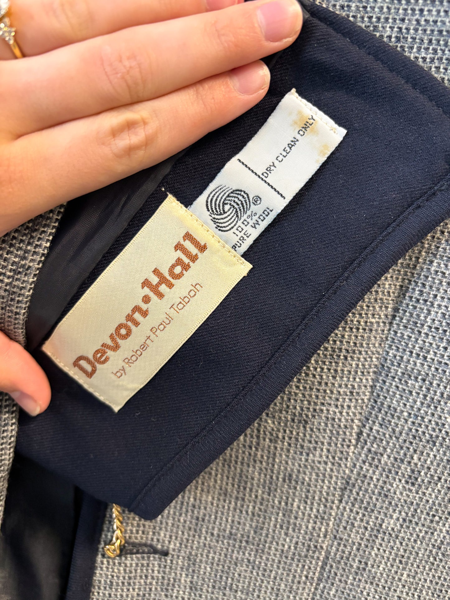 Wool Blazer Jacket : M