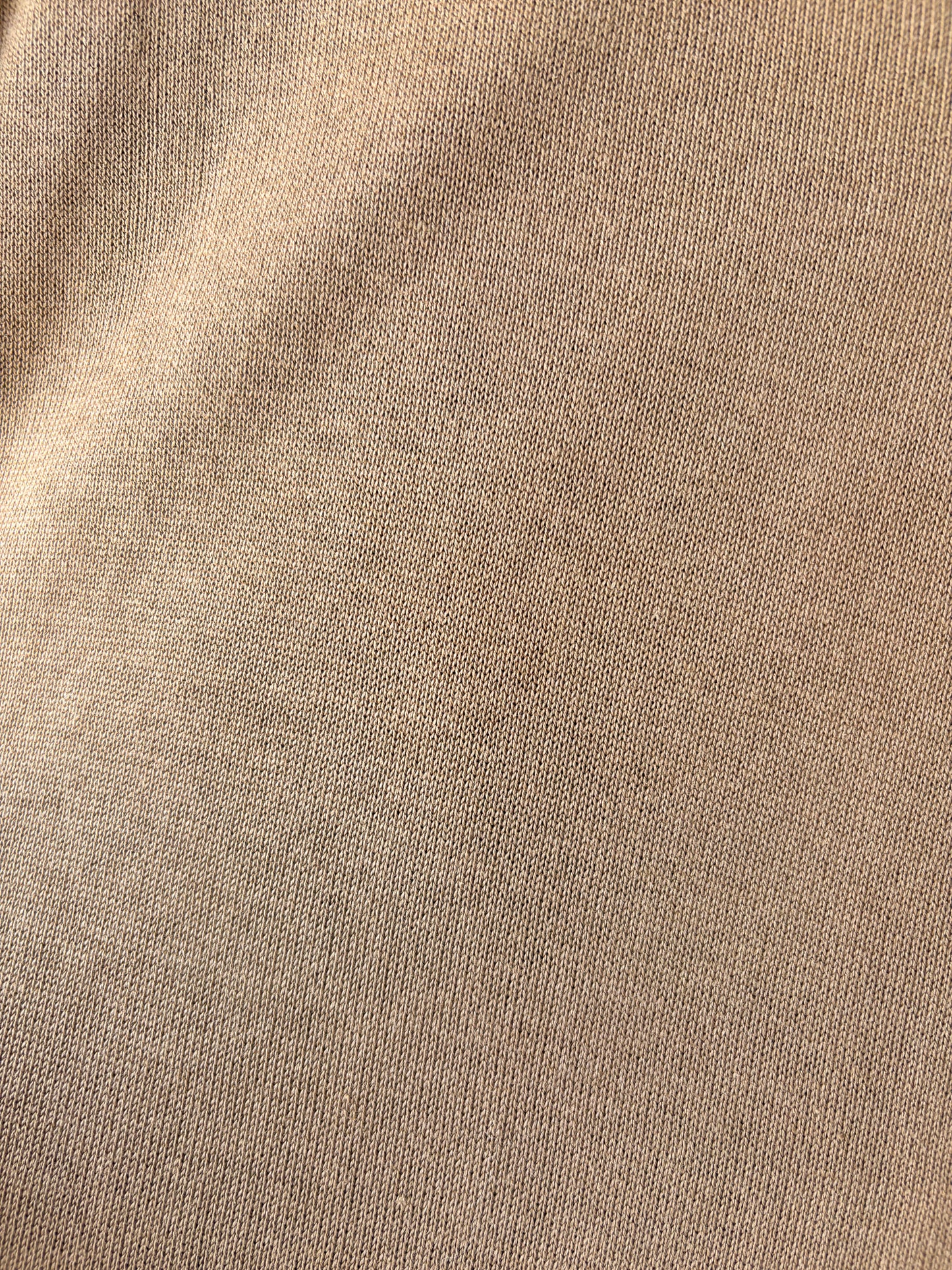 Brown Silk Blend Top : XL