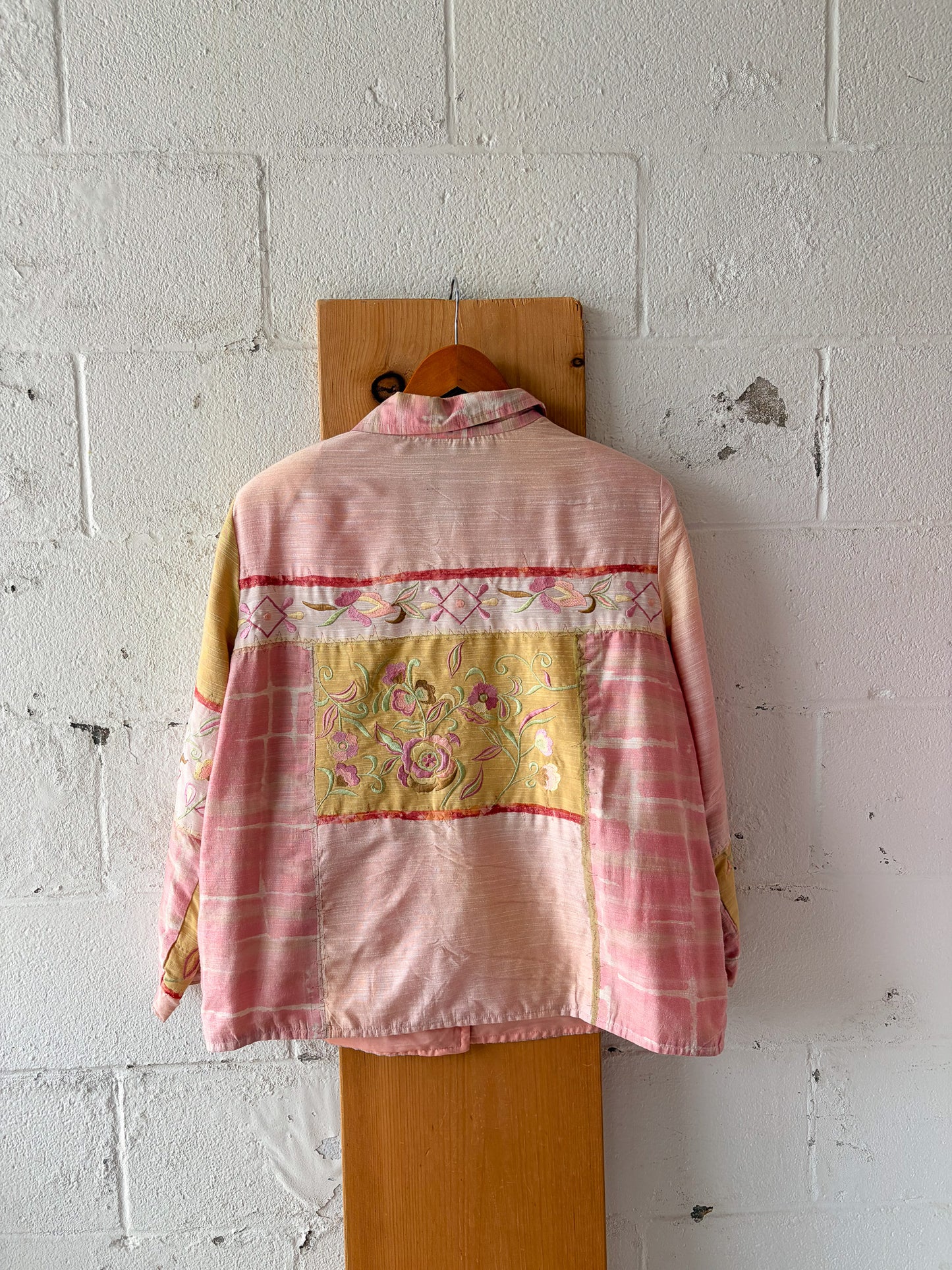Vtg Pink Indigo Moon Jacket : L (As Is)