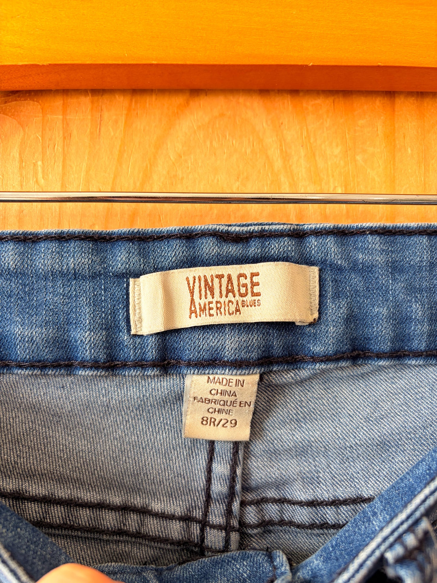 Floral Embroidered Jeans : 8R