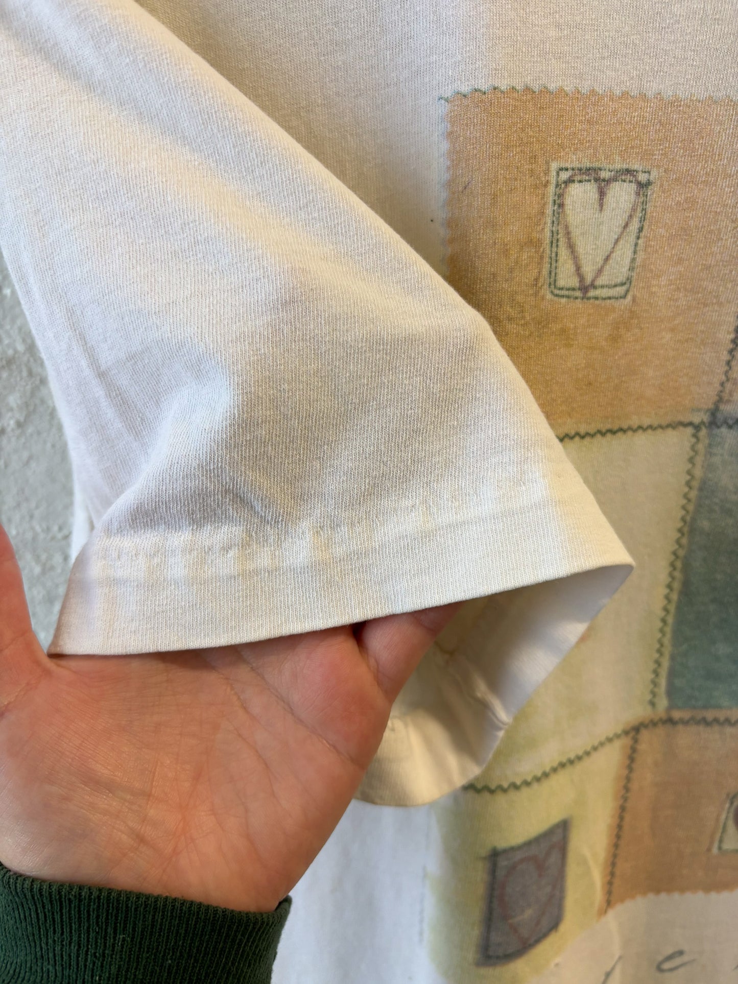 Vtg Heart Express Tee : M/L