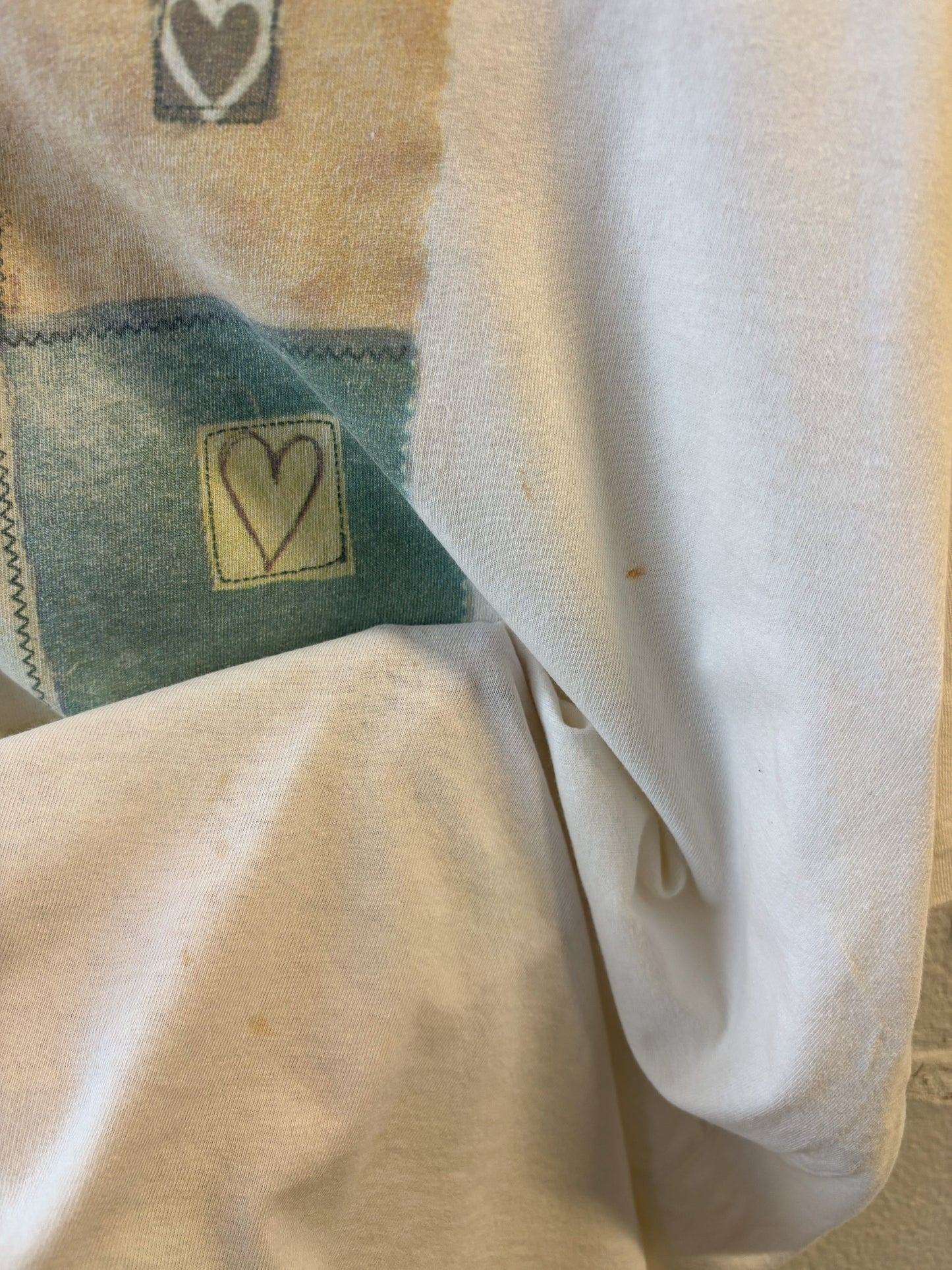 Vtg Heart Express Tee : M/L