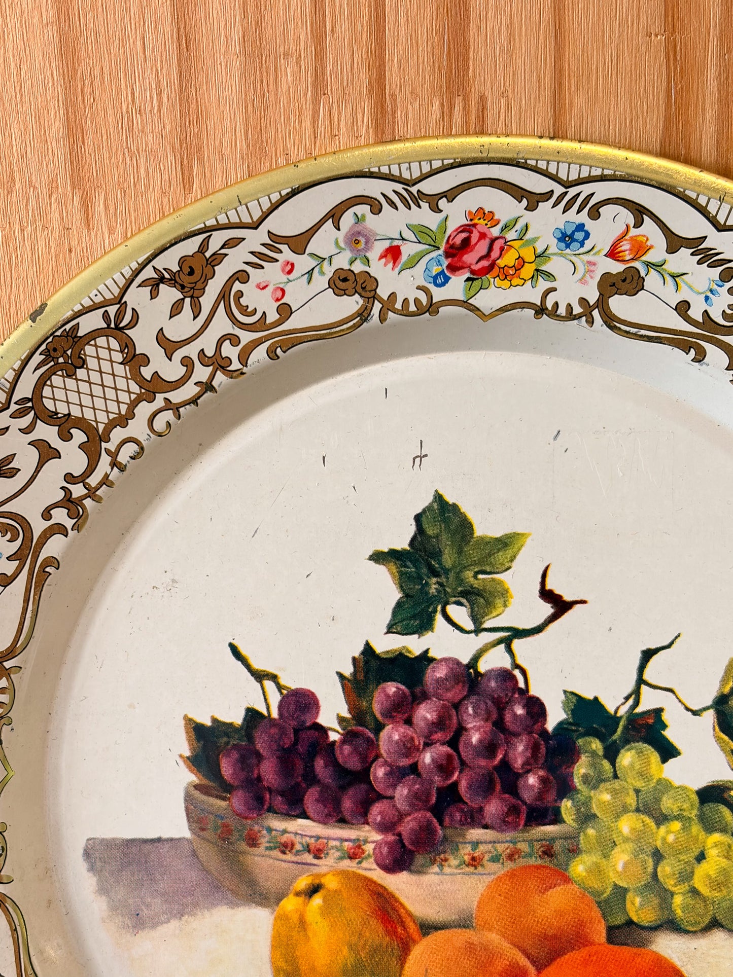 Vtg Daher Made In Holland Tin Plates