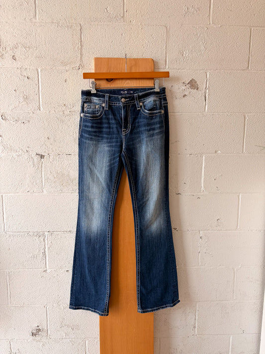 Dark Wash Miss Me Jeans : 30