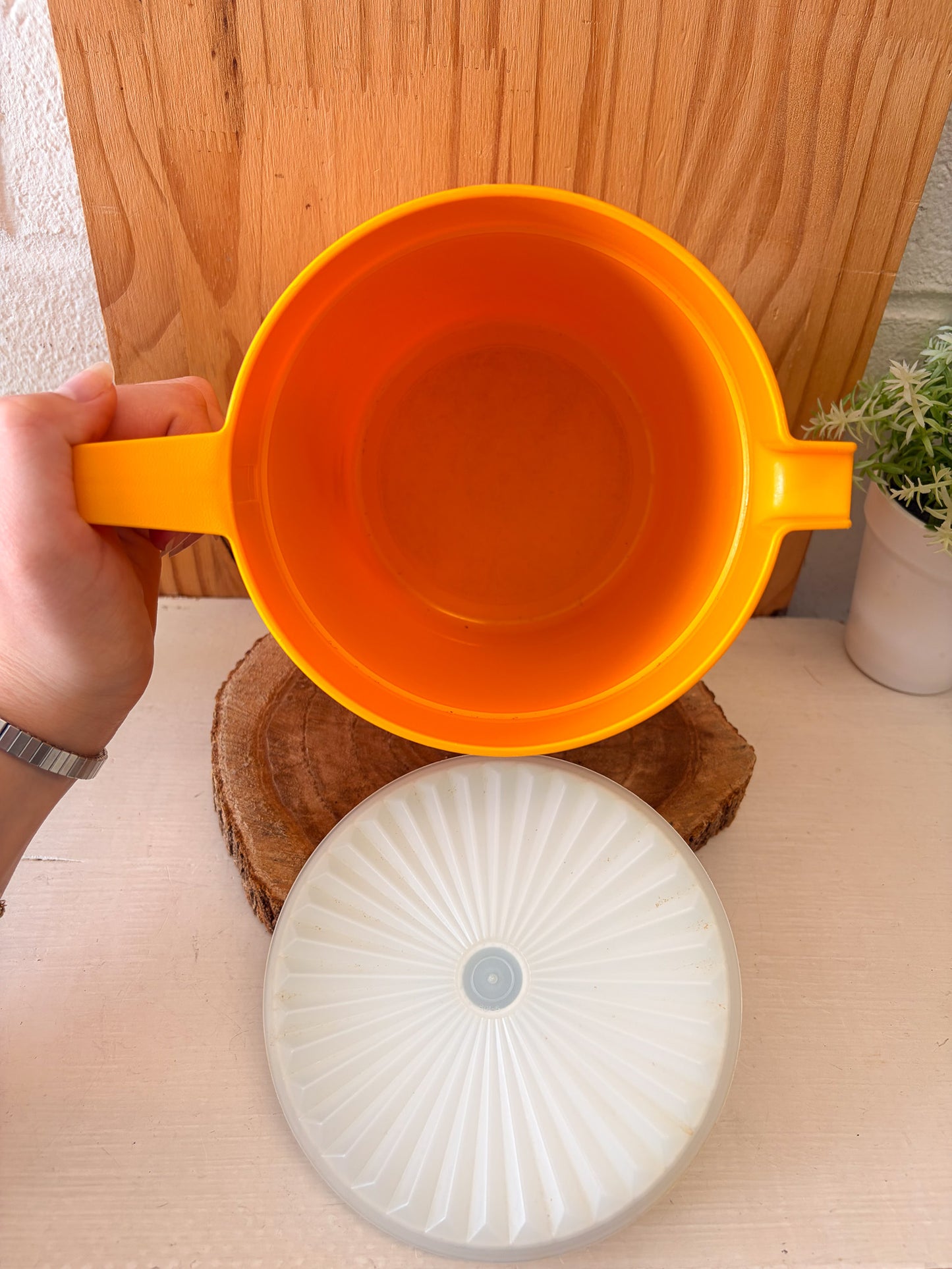 Vtg Orange Tupperware Pitcher (Local Pick Up Only)