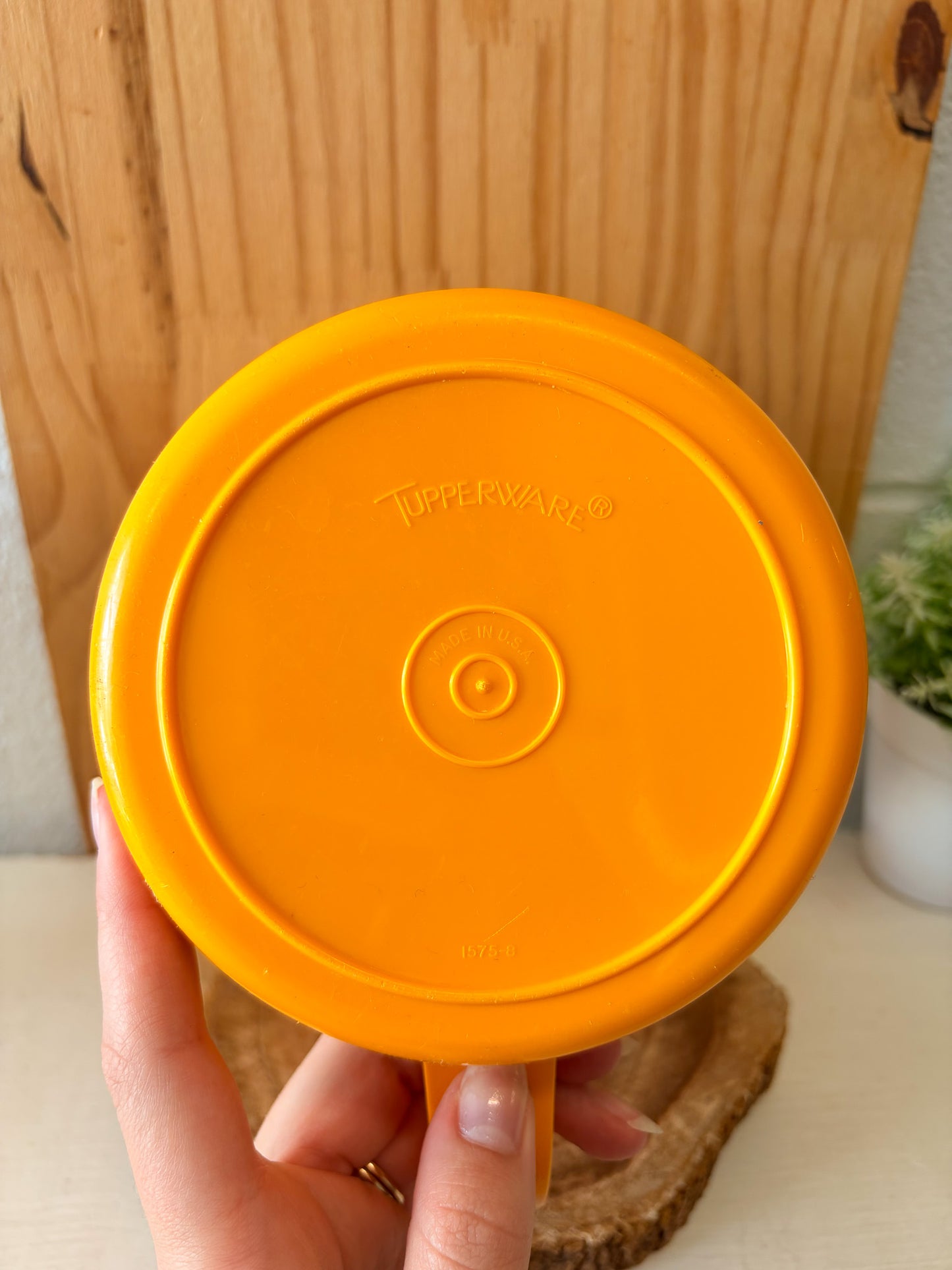 Vtg Orange Tupperware Pitcher (Local Pick Up Only)