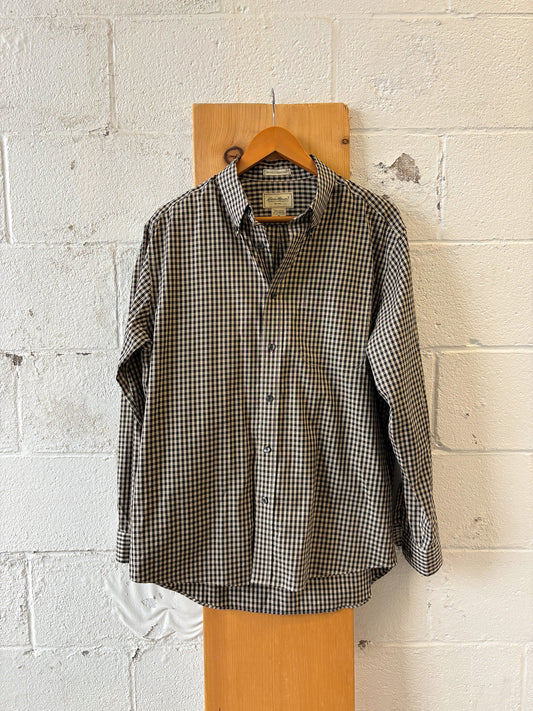 Eddie Bauer Plaid Button Up : M
