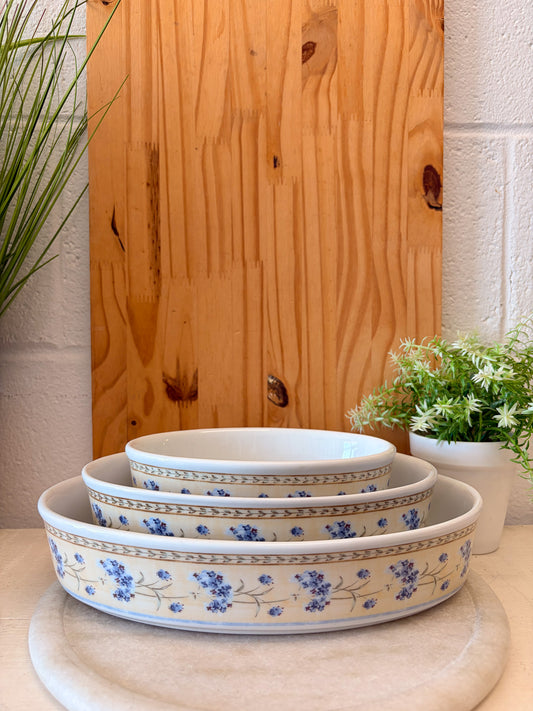 Heritage Mint Enchanted Garden Casserole Dish Set (Local Pick Up Only)