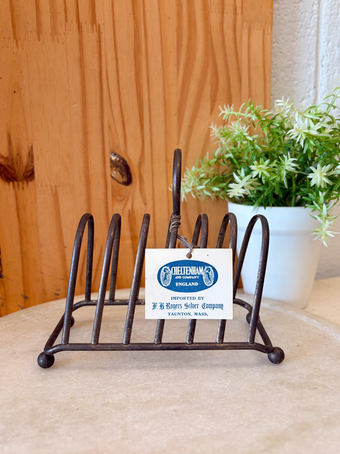 Vtg Toast Rack / Mail Holder