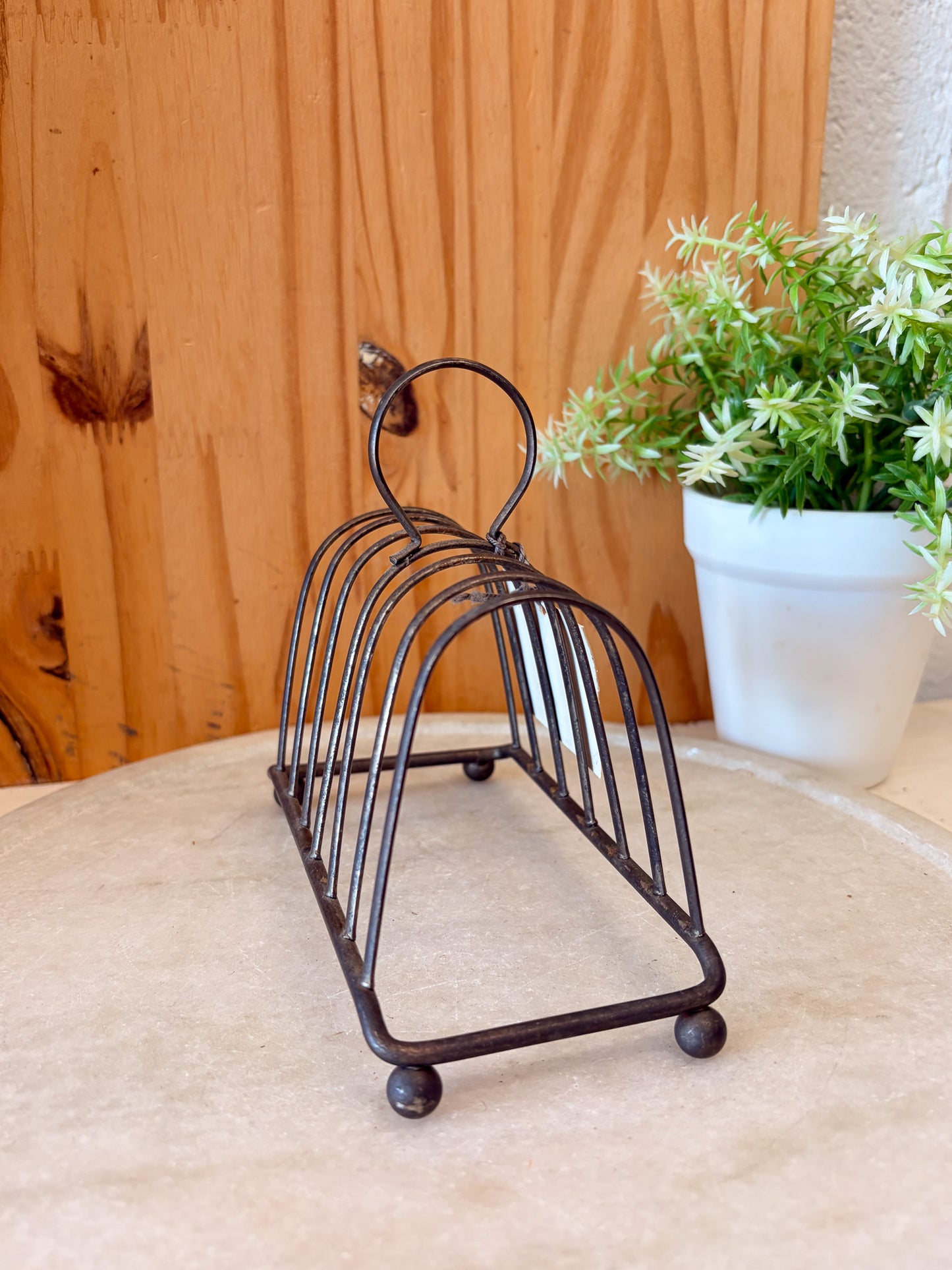 Vtg Toast Rack / Mail Holder