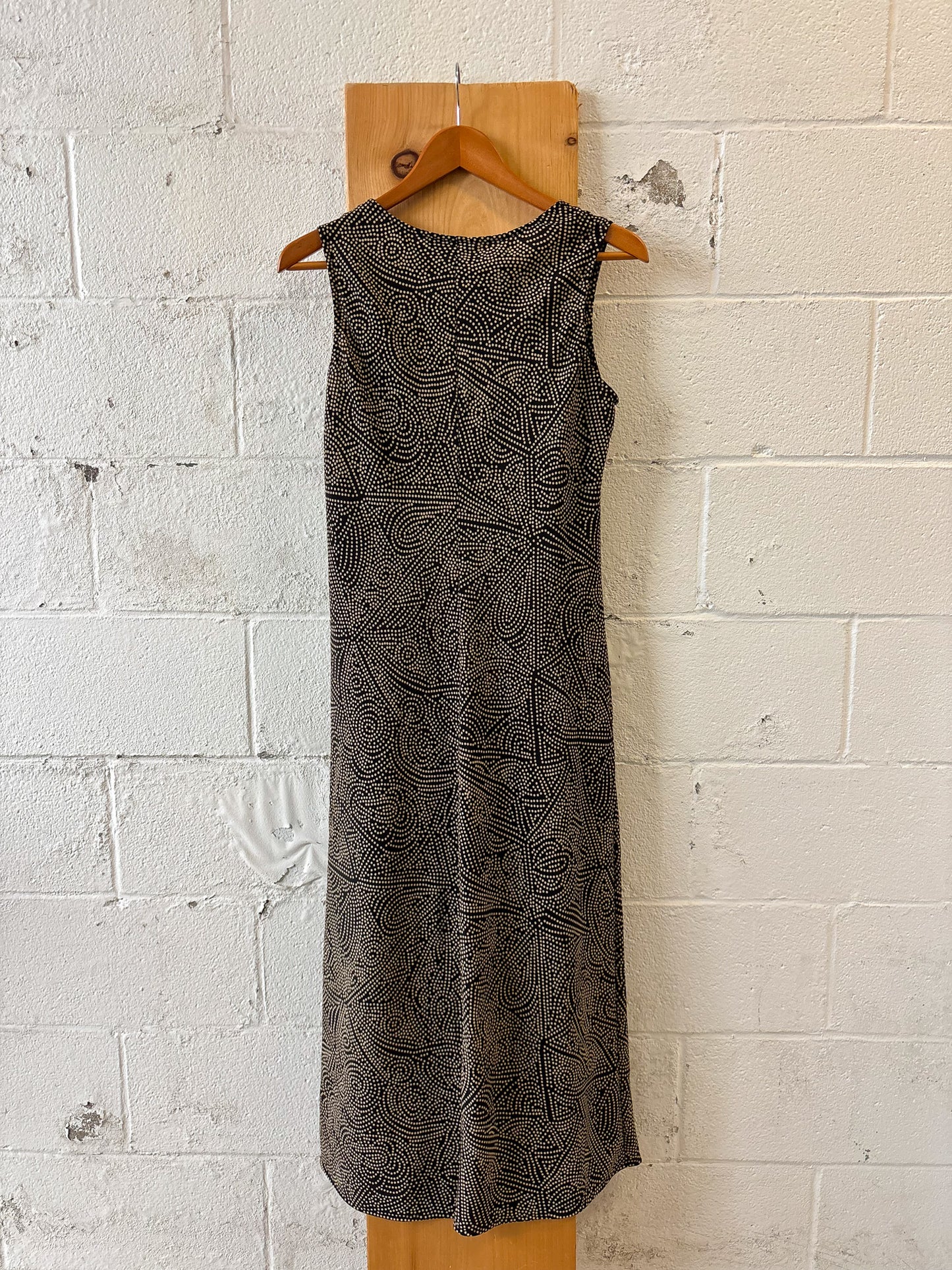 Vtg Speckled Dress : M