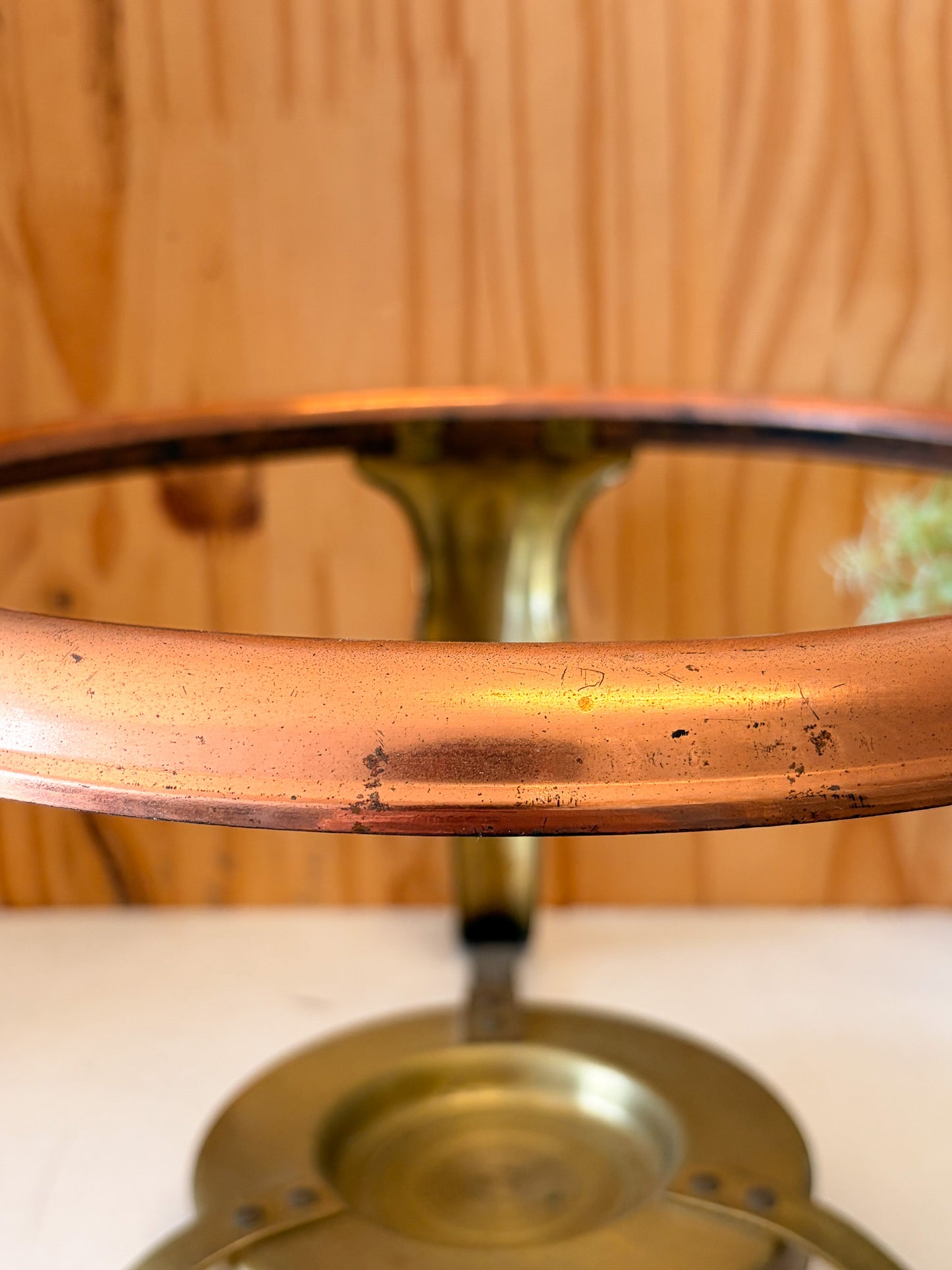 Vtg Copper Chafing Dish Set (Local Pick Up Only)