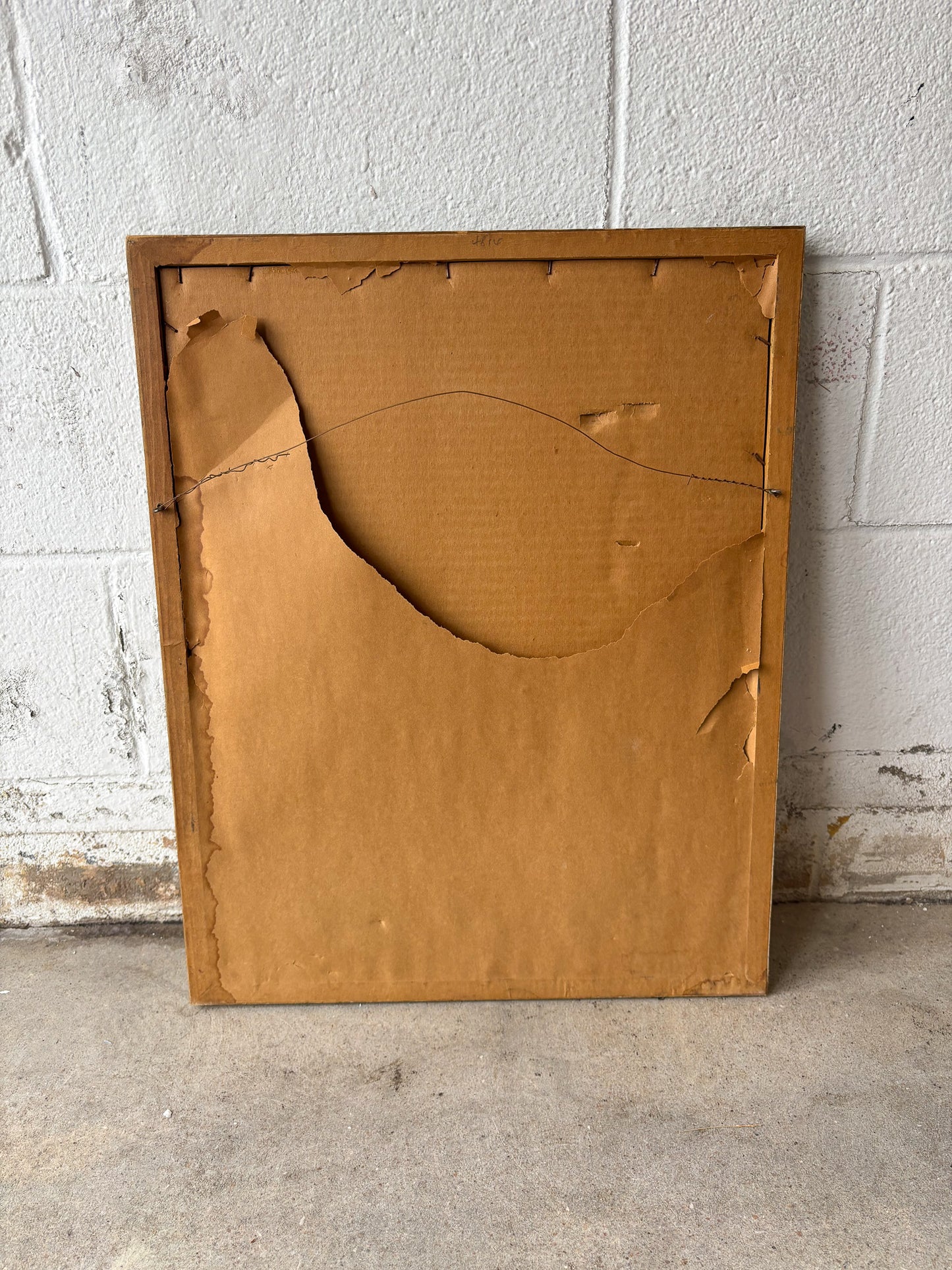 Vtg Robert Kasimir Signed Etching (Local Pick Up Only)