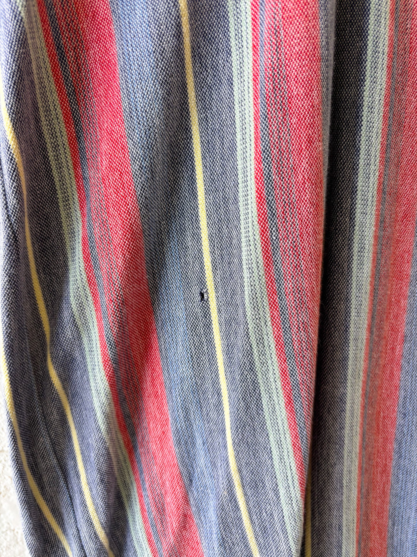 Vtg Striped Polo : M