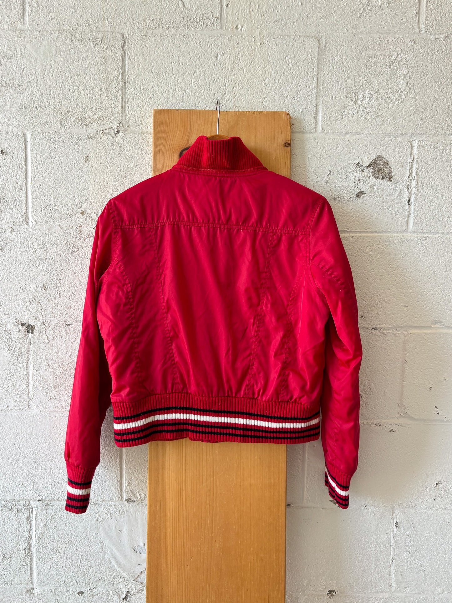 Vtg Ecko Red Bomber Jacket : M