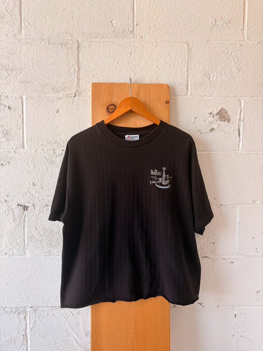 Vtg Artistic Embroidery Beatles Tee : XL