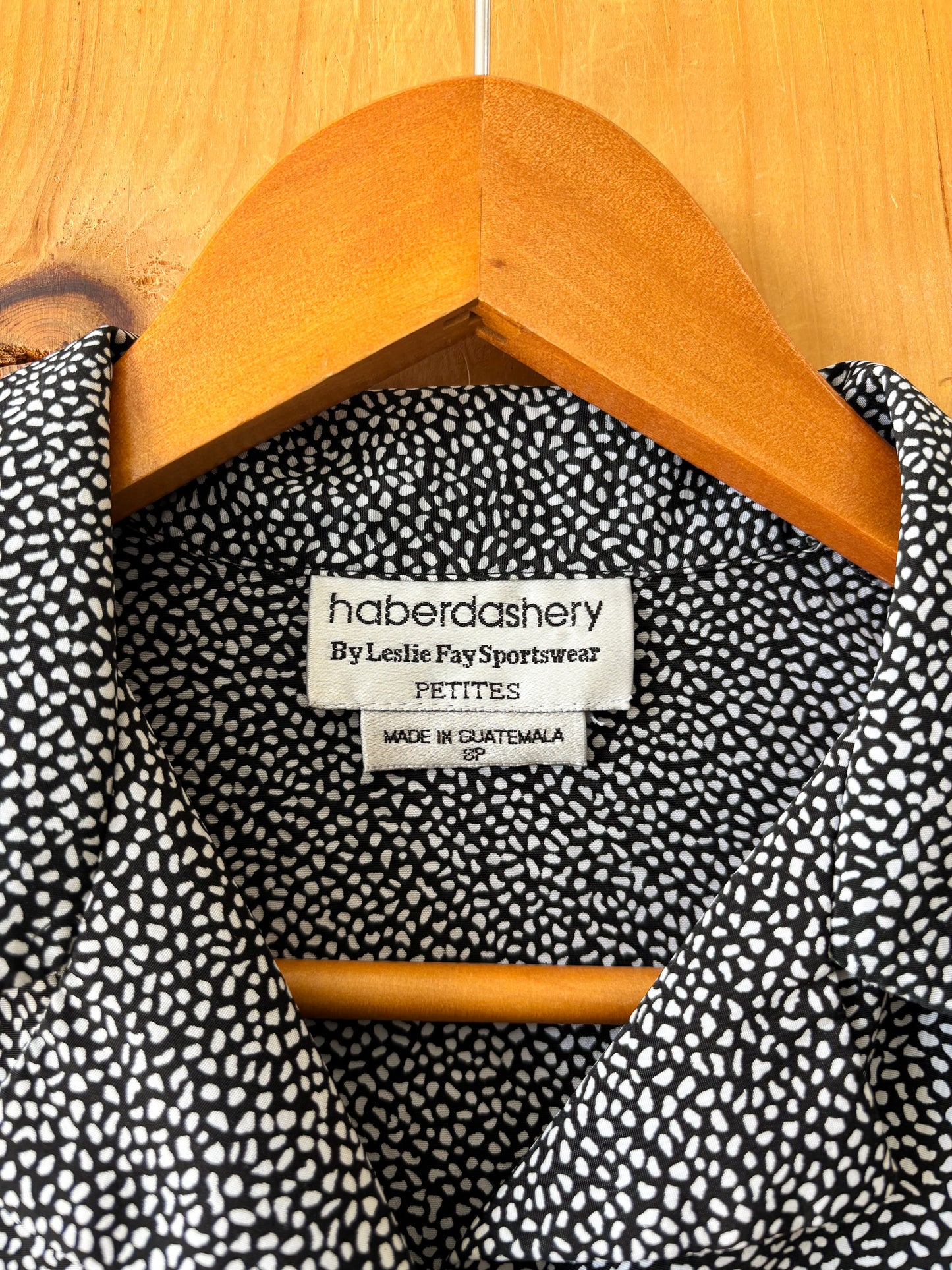 Vtg Speckled Blouse : 8P