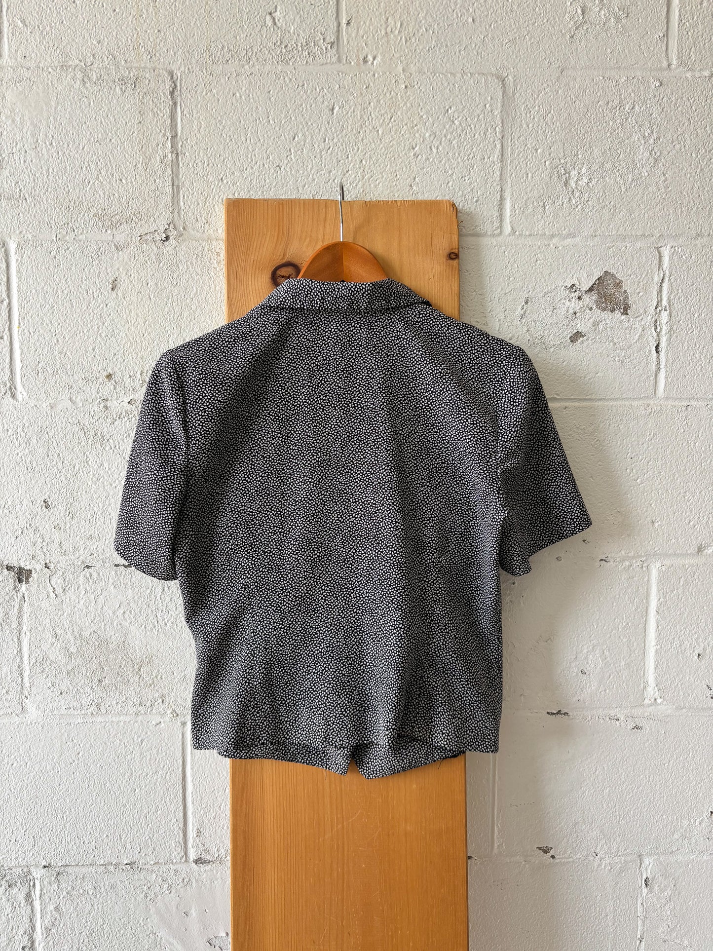 Vtg Speckled Blouse : 8P