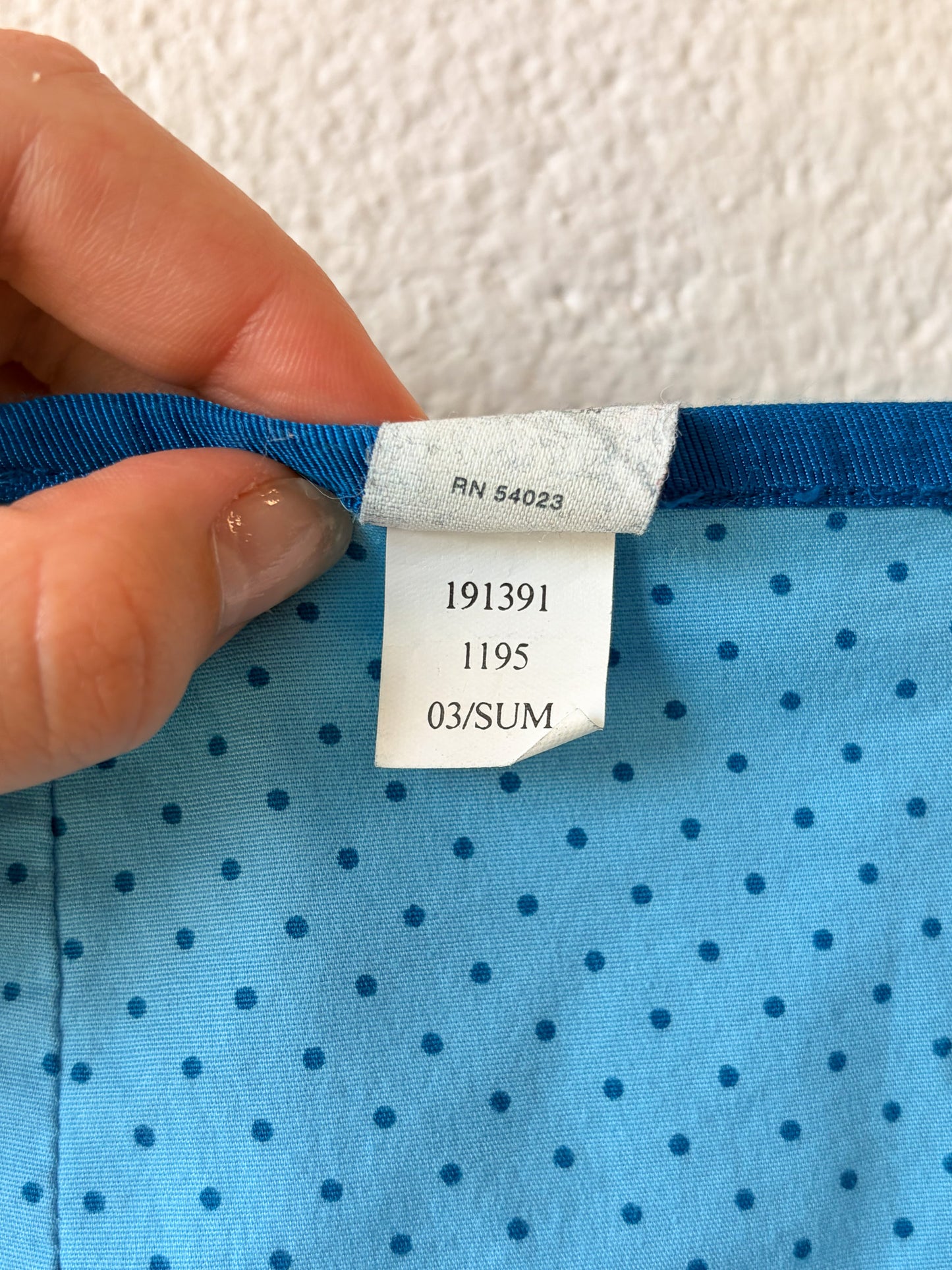 '03 Gap Reversible Blue Patterned Skirt : 10